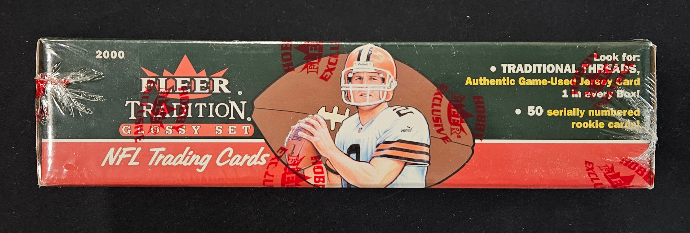 2000 Fleer Tradition Glossy Football Complete Factory Set Sealed Tom Brady RC