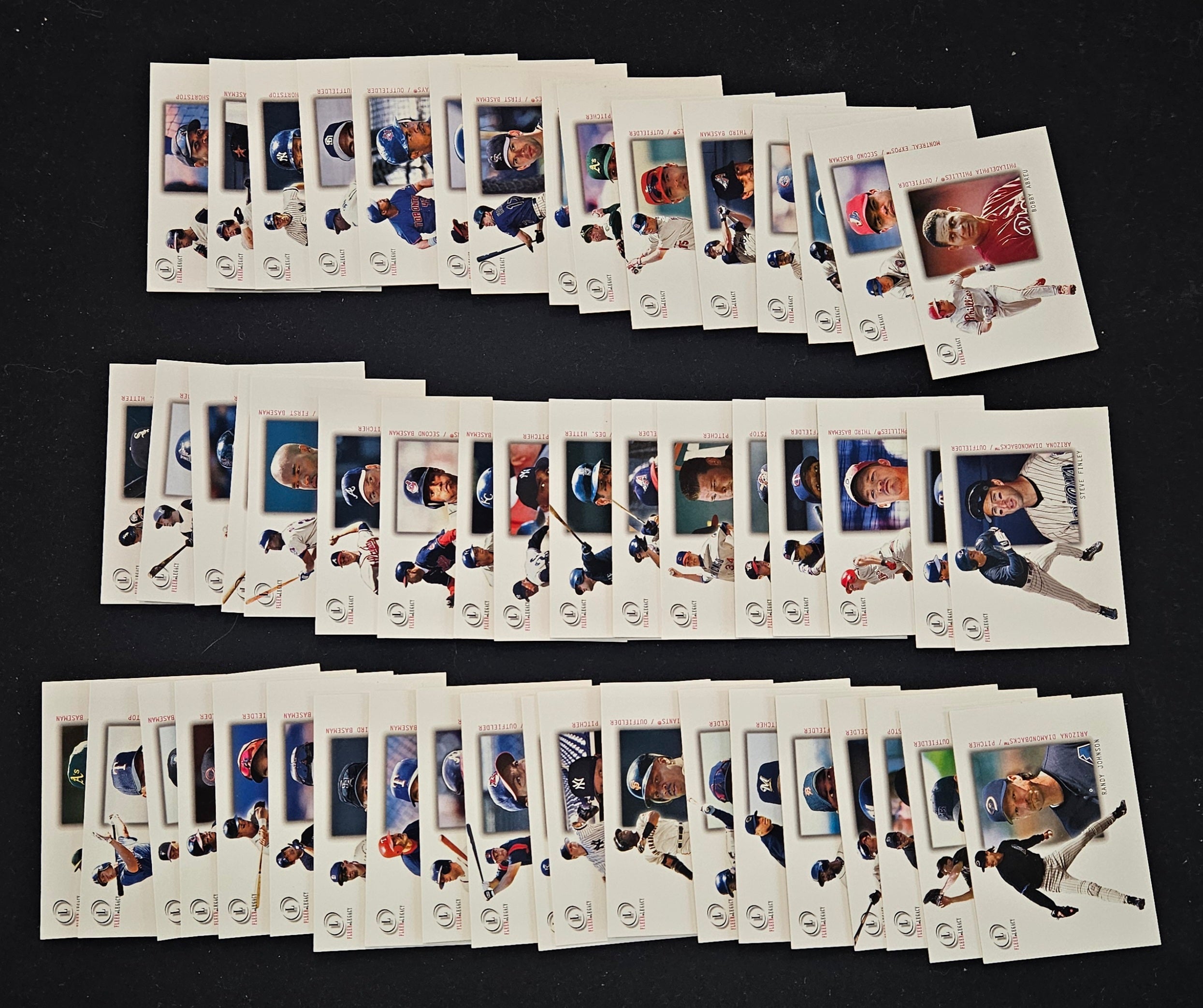 2001 Fleer Legacy Baseball Base Set (1-90)