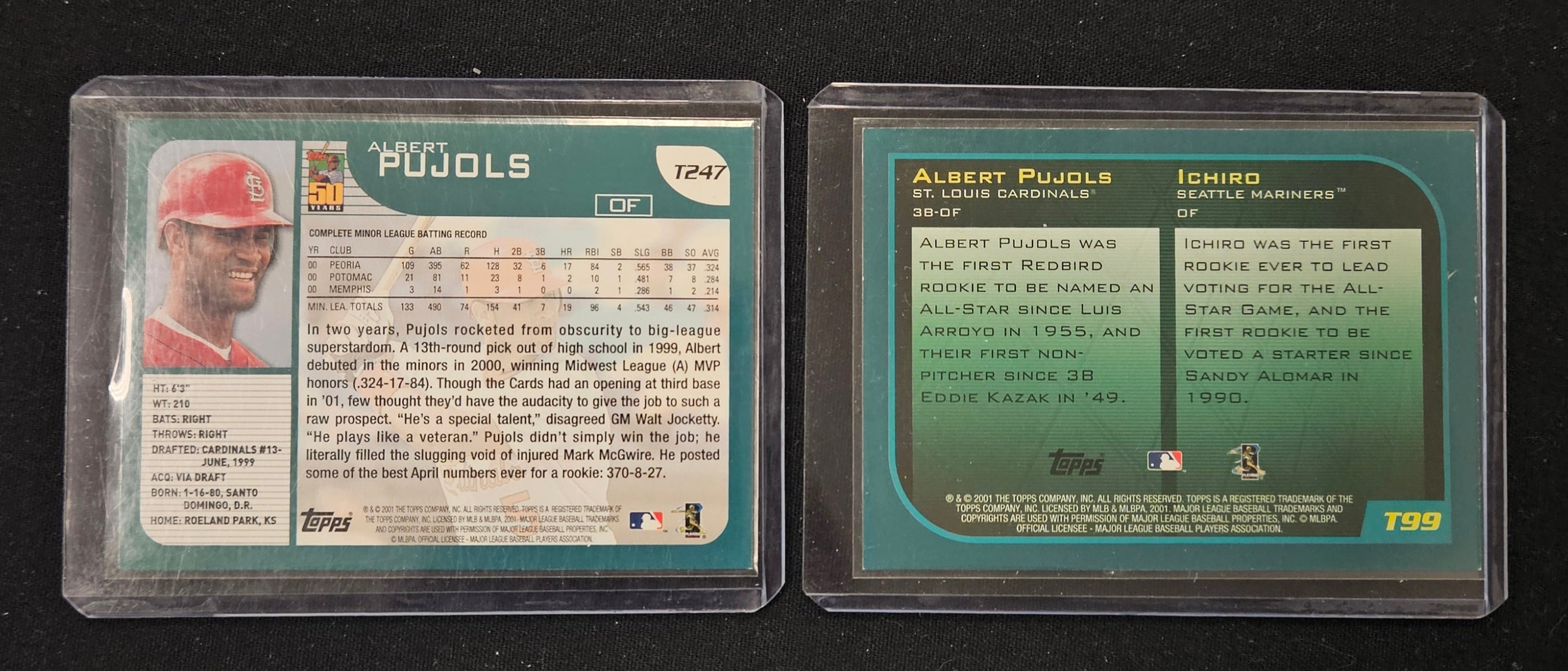 2001 Topps Traded and Rookies Baseball Complete Set