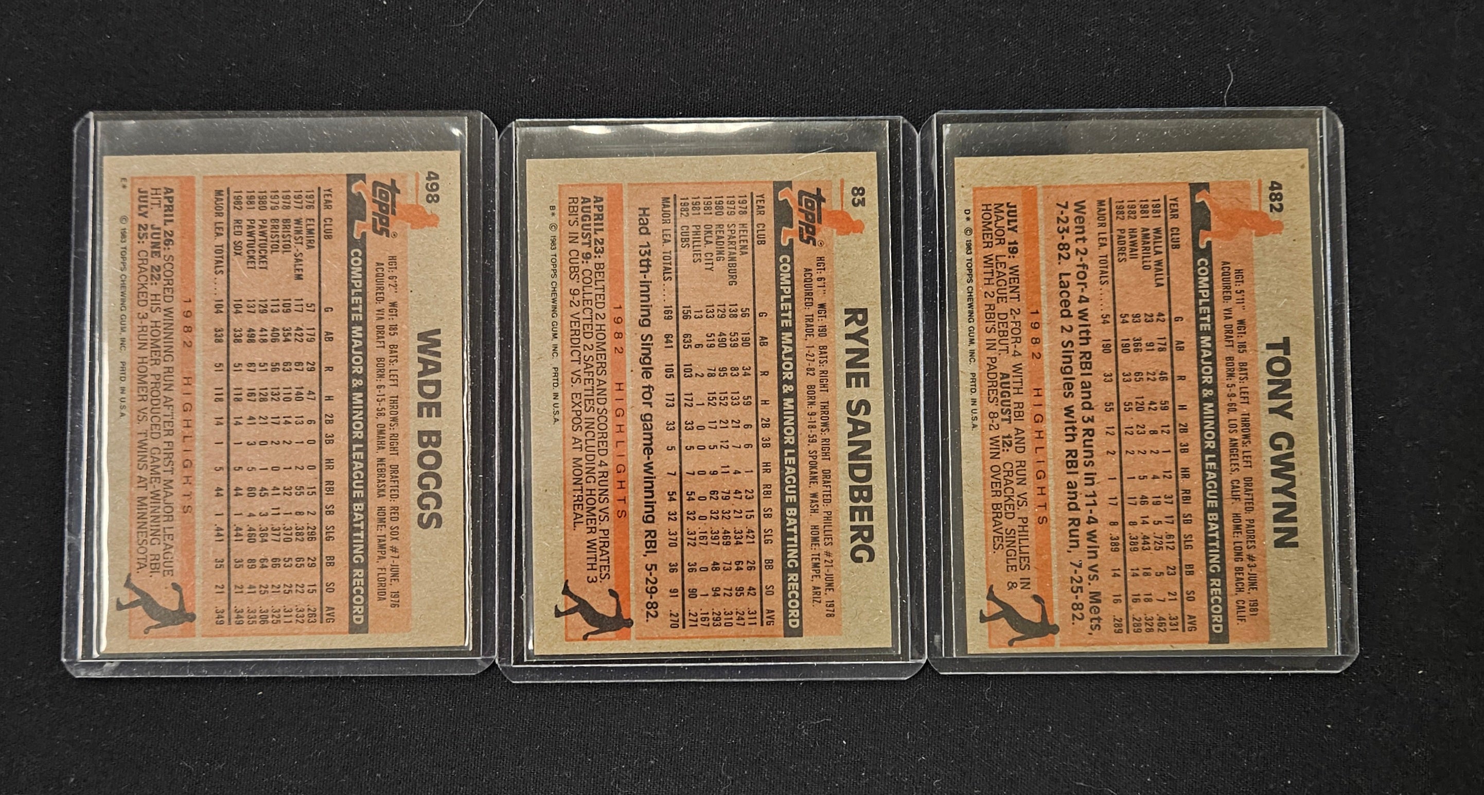 1983 Topps Baseball Complete Set (792) NMMT+