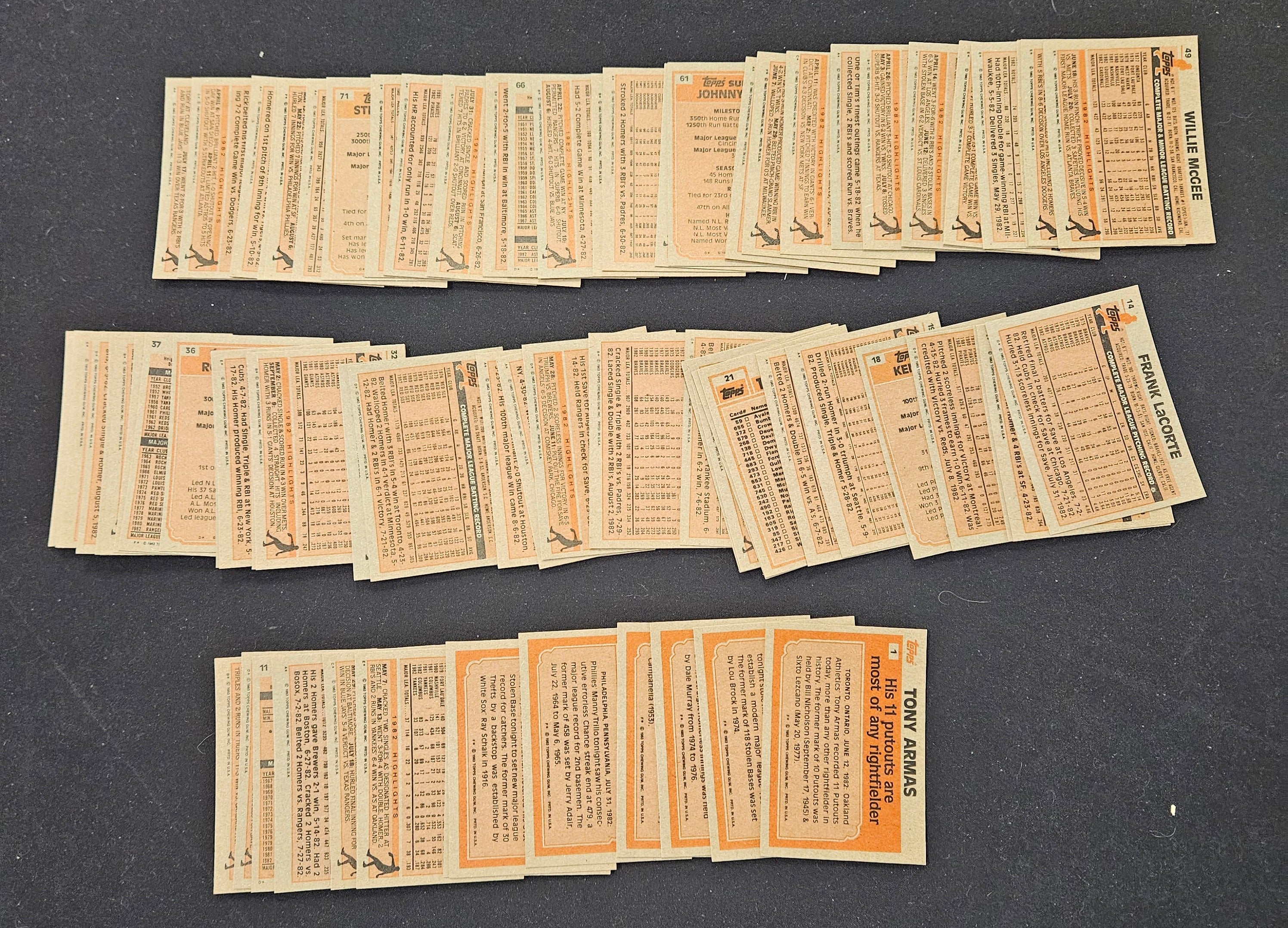 1983 Topps Baseball Complete Set (792) NMMT+