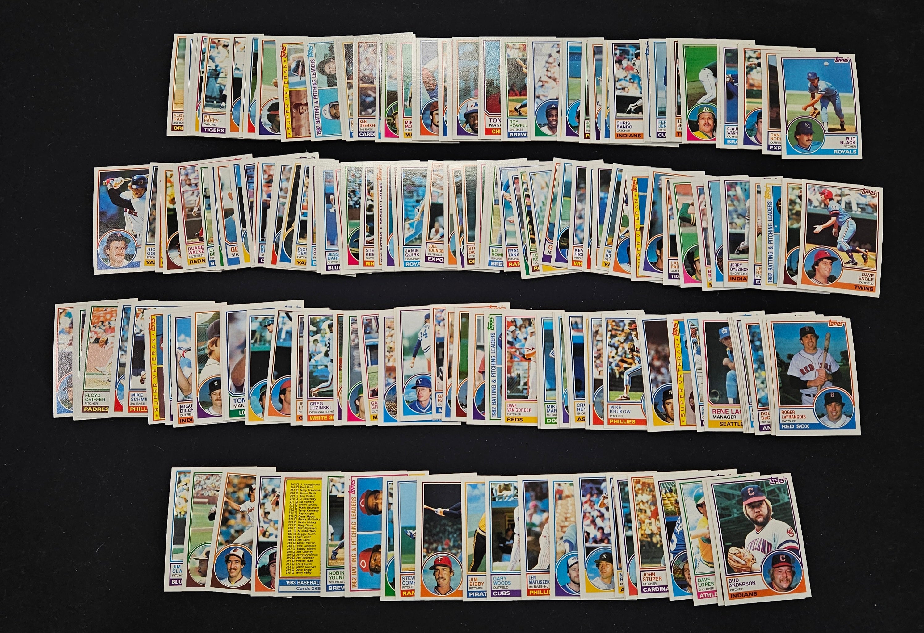 1983 Topps Baseball Complete Set (792) NMMT+