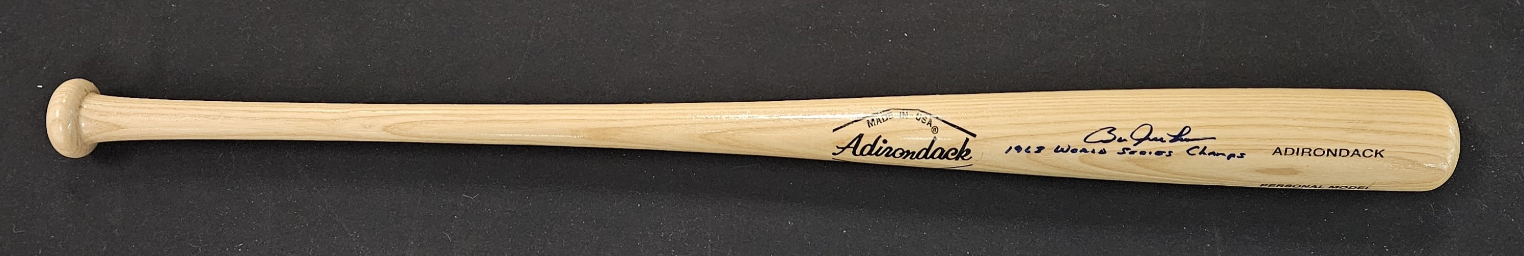 Bill Freehan Signed Autographed Inscribed Adirondack Baseball Bat JSA Authentic