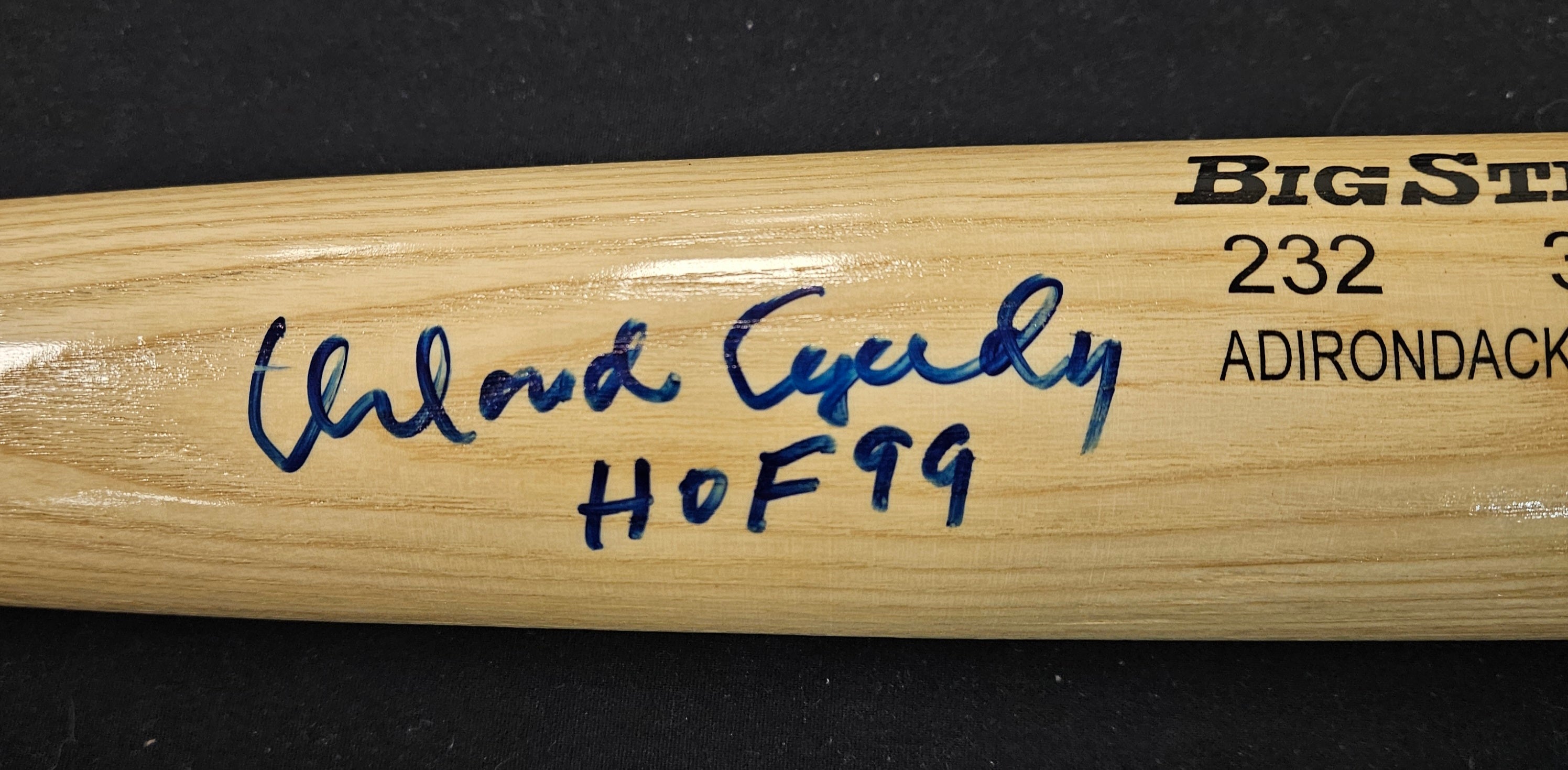 Orlando Cepeda Signed Autographed Inscribed Rawlings Baseball Bat PSA/DNA Cert