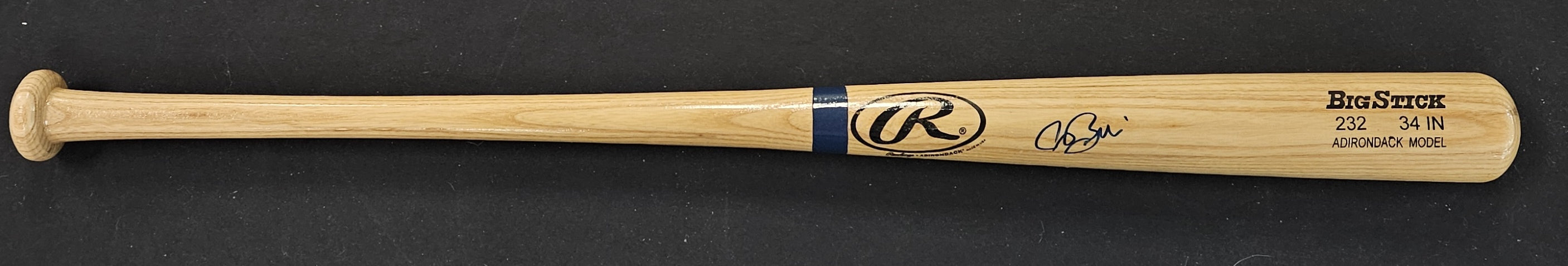 Rocco Baldelli Signed Autographed Rawlings Baseball Bat JSA Authentic