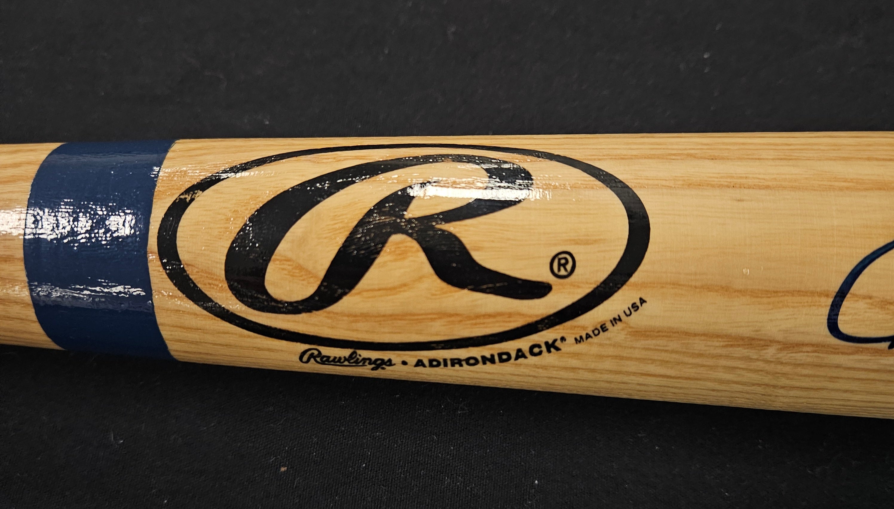 Rocco Baldelli Signed Autographed Rawlings Baseball Bat JSA Authentic