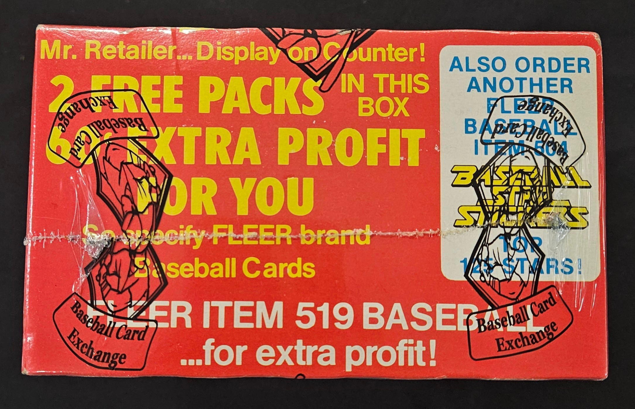 1981 Fleer Baseball Wax Box BBCE Wrapped/Sealed