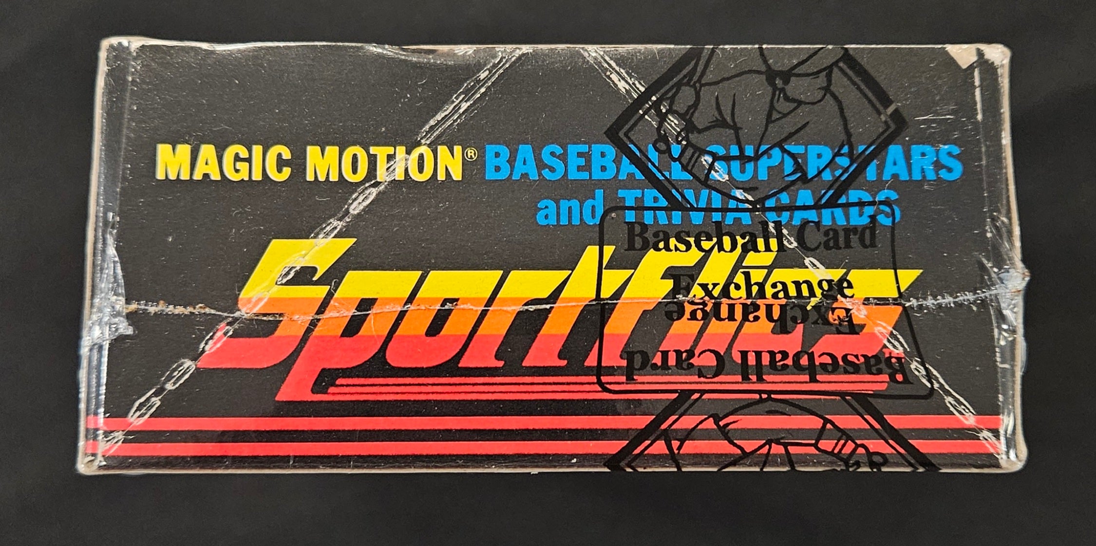 1986 Sportflics Baseball Box BBCE Wrapped/Sealed