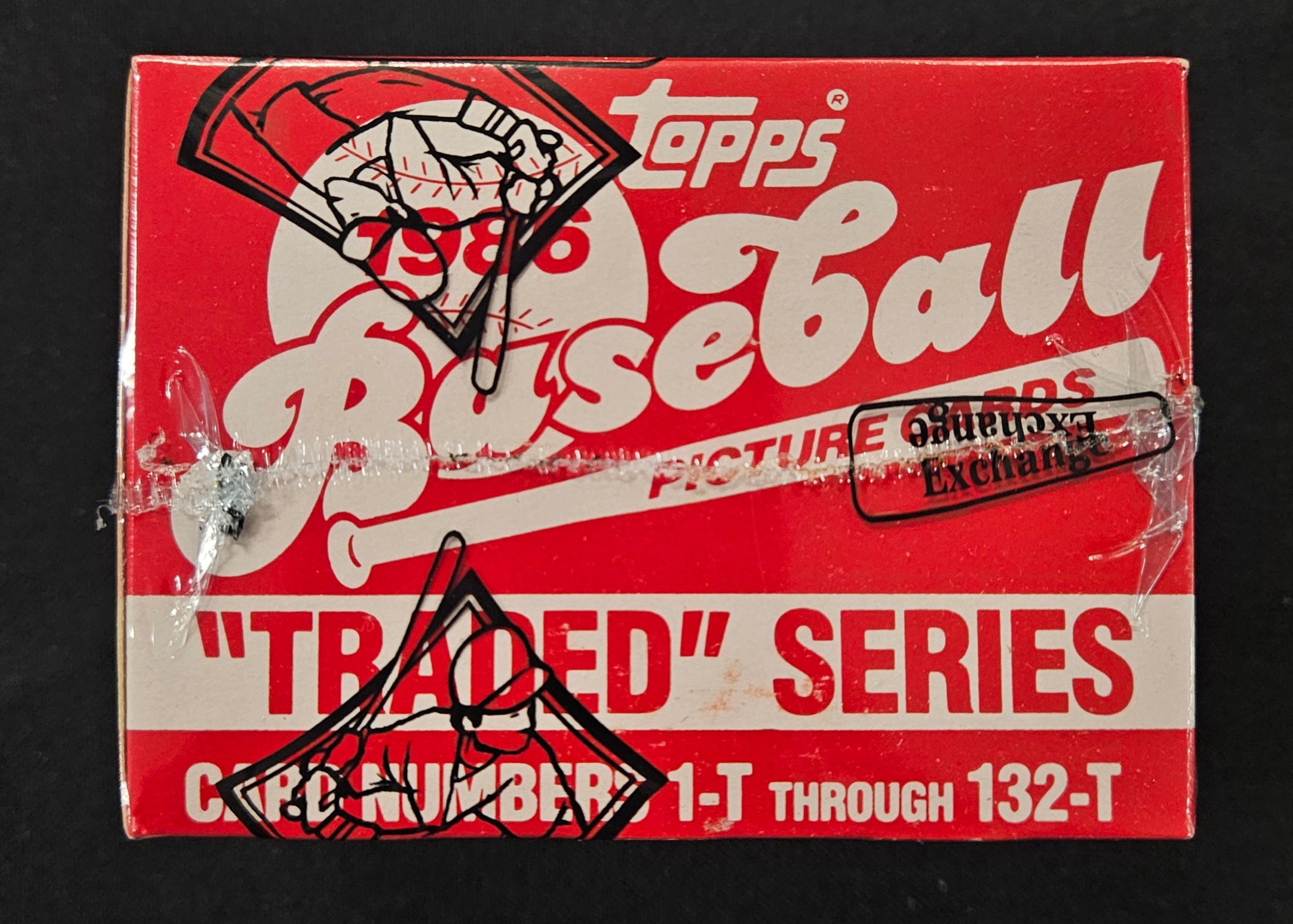 1986 Topps Traded Factory Set BBCE Wrapped/Sealed FASC