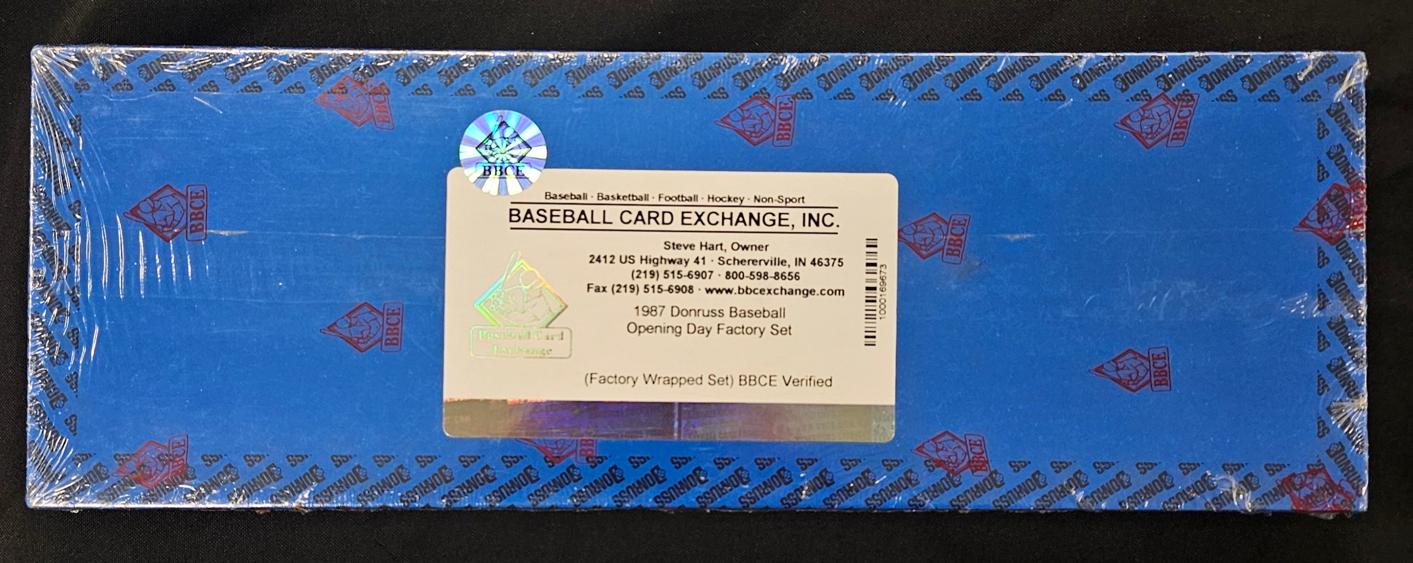 1987 Donruss Opening Day Baseball Set BBCE Wrapped/Sealed