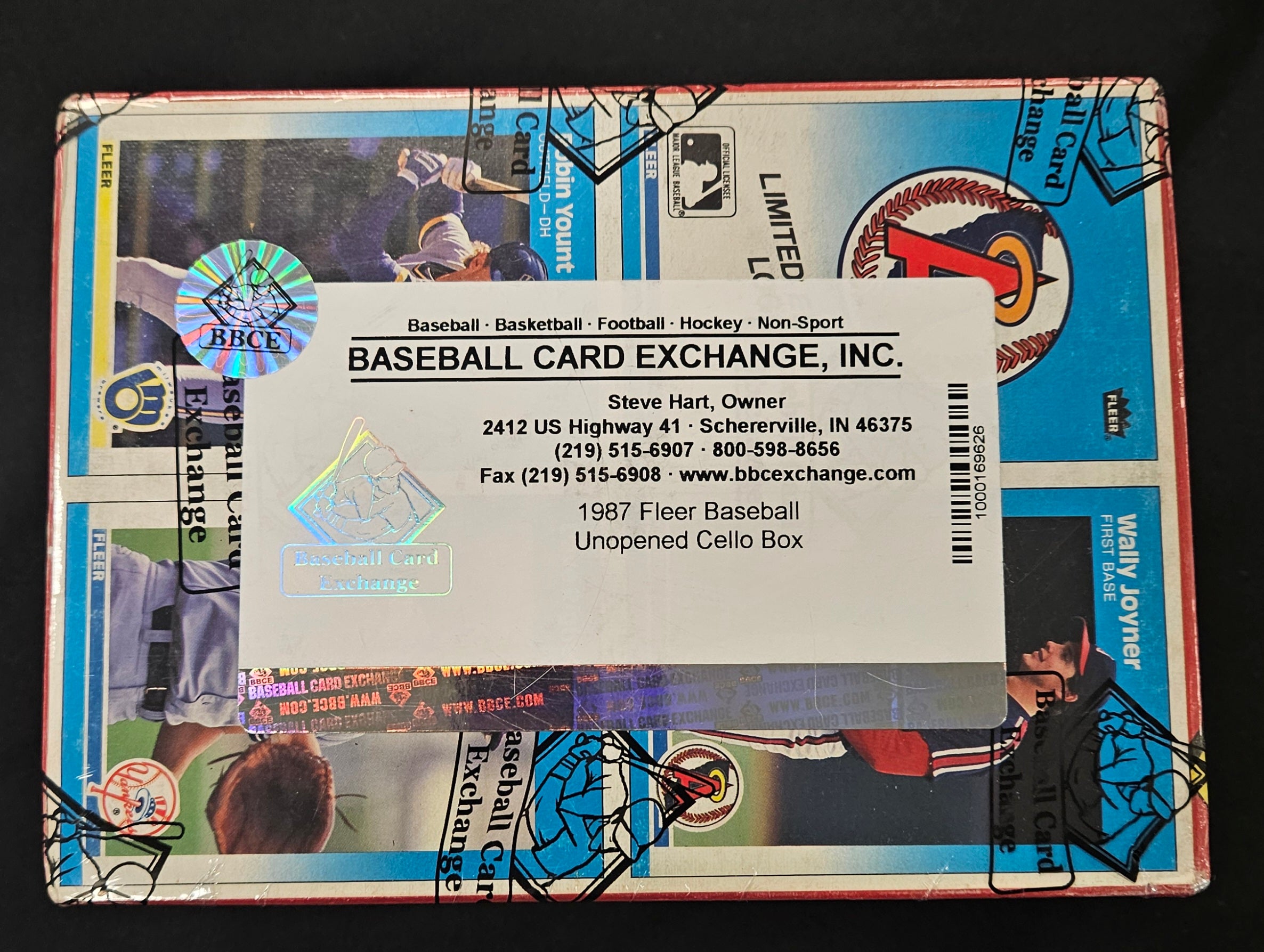 1987 Fleer Baseball Cello Box BBCE Wrapped/Sealed