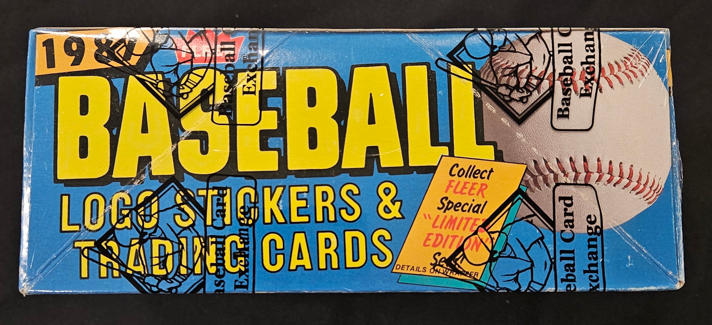 1987 Fleer Baseball Wax Box BBCE Wrapped/Sealed FASC