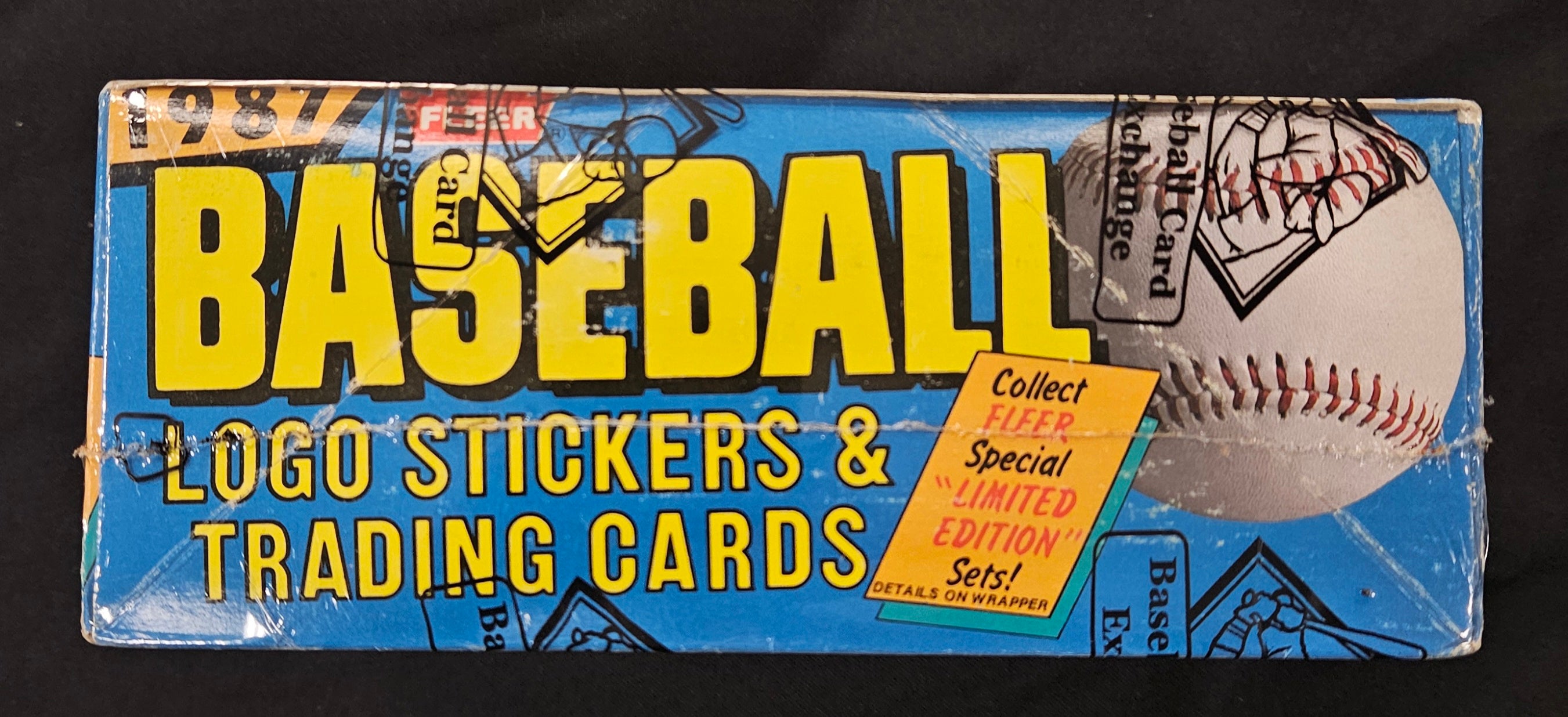 1987 Fleer Baseball Wax Box BBCE Wrapped/Sealed