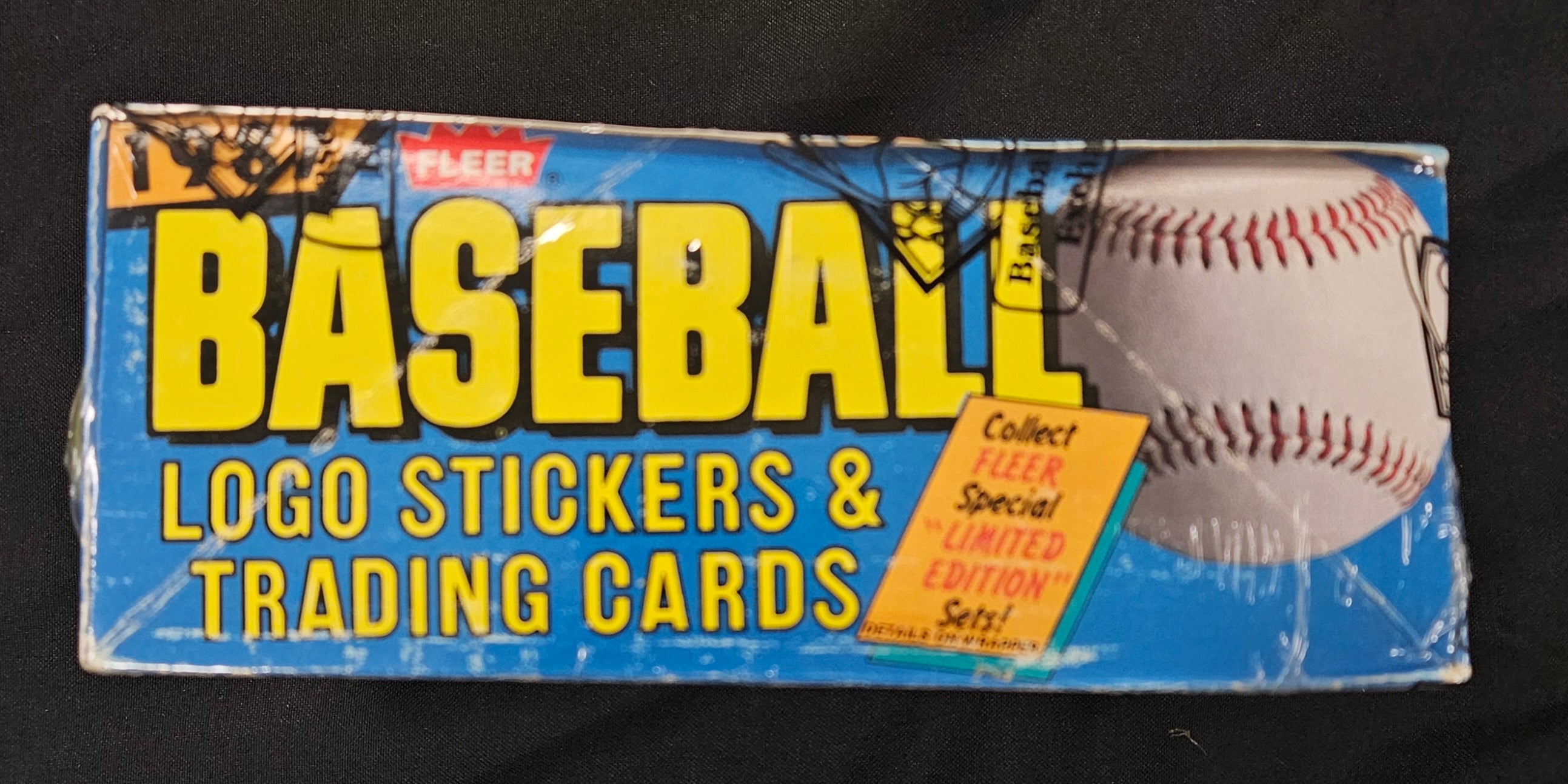 1987 Fleer Baseball Wax Box BBCE Wrapped/Sealed