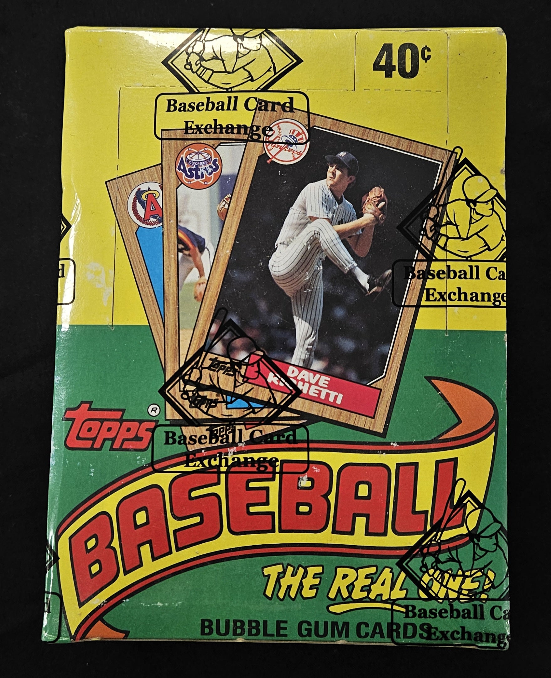 1987 Topps Baseball Wax Box BBCE Wrapped/Sealed FASC