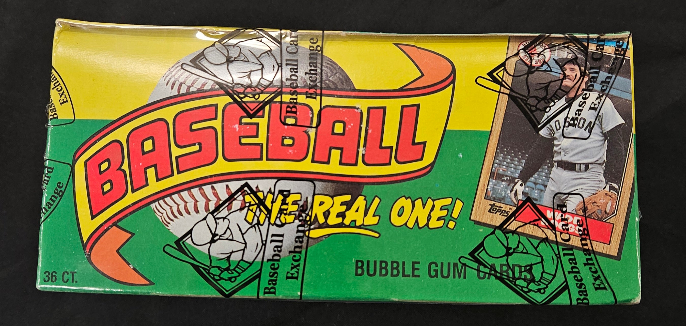 1987 Topps Baseball Wax Box BBCE Wrapped/Sealed FASC