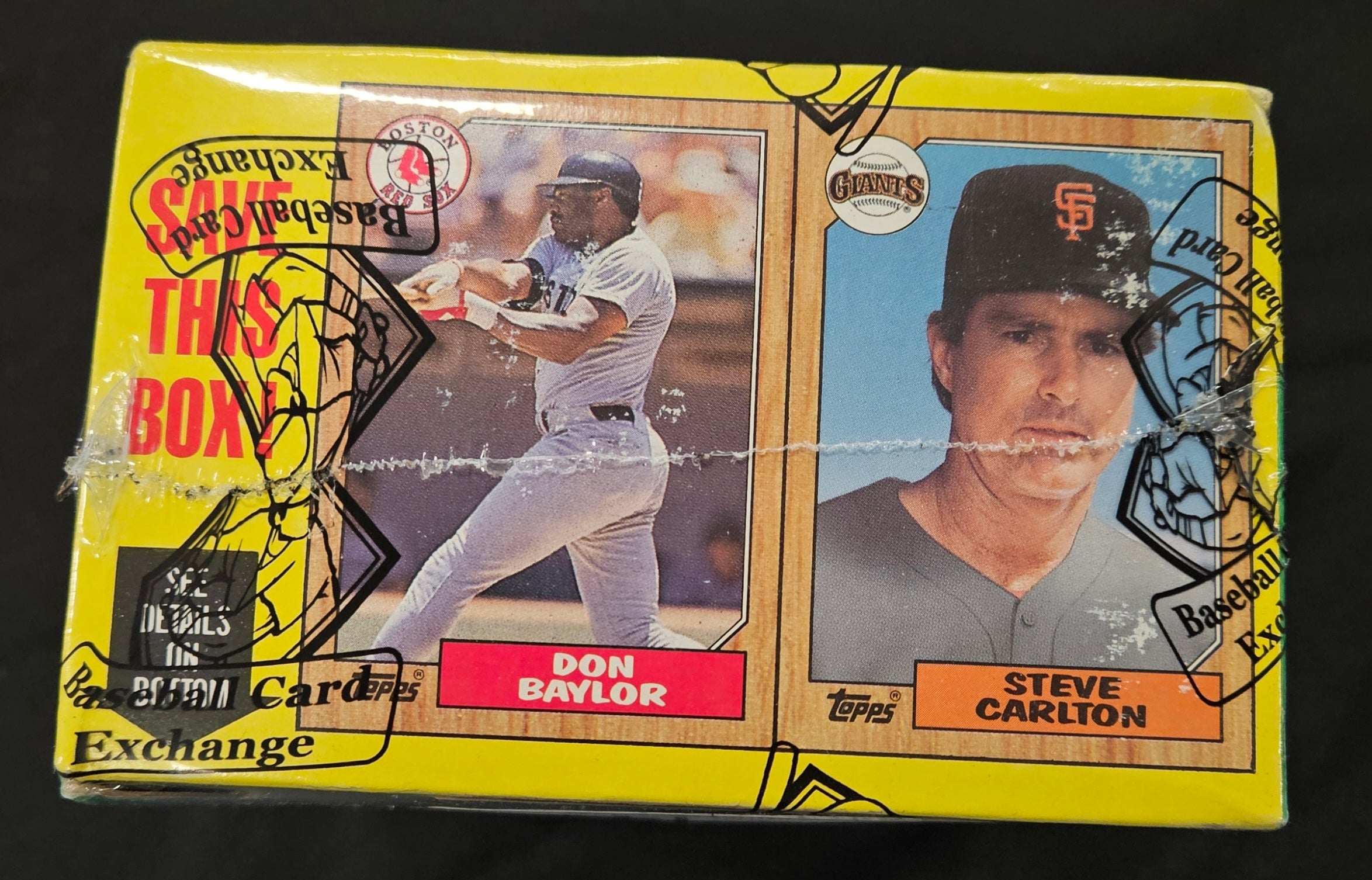 1987 Topps Baseball Wax Box BBCE Wrapped/Sealed FASC