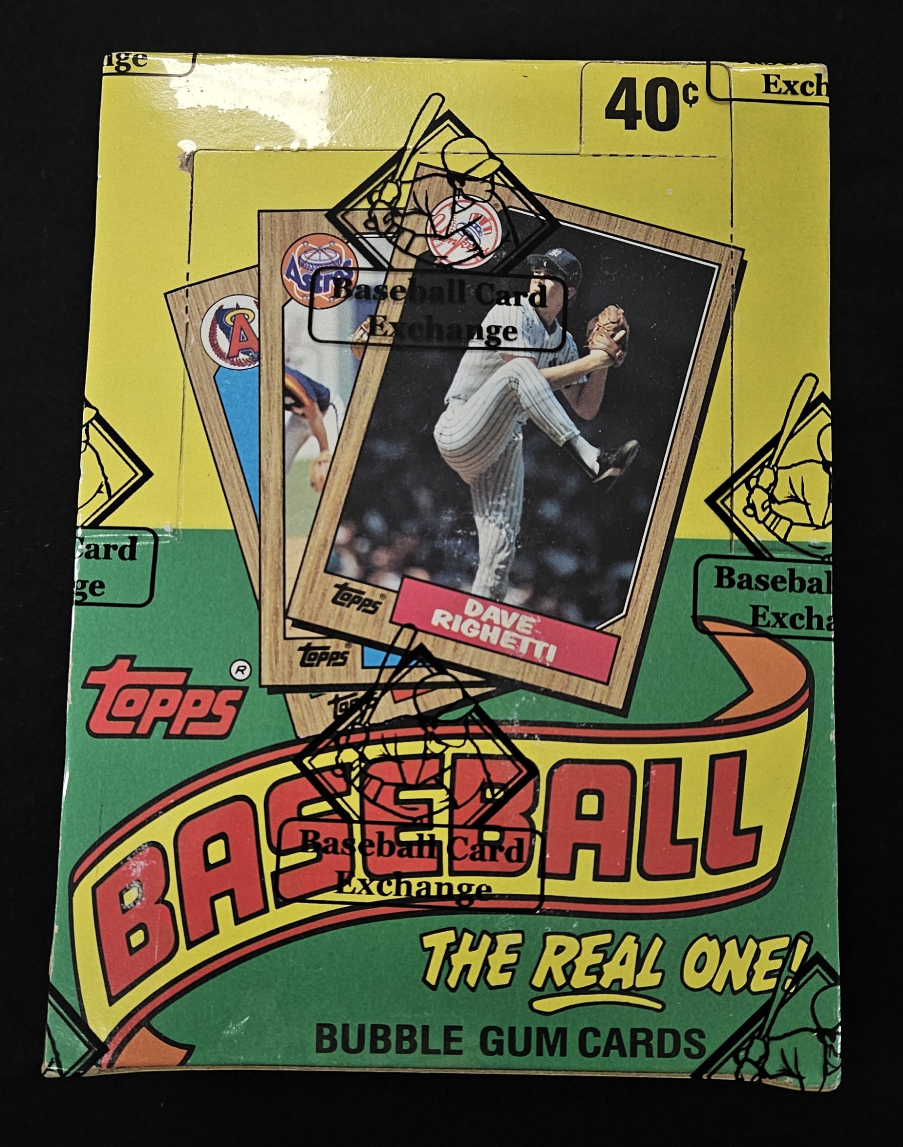 1987 Topps Baseball Wax Box BBCE Wrapped/Sealed