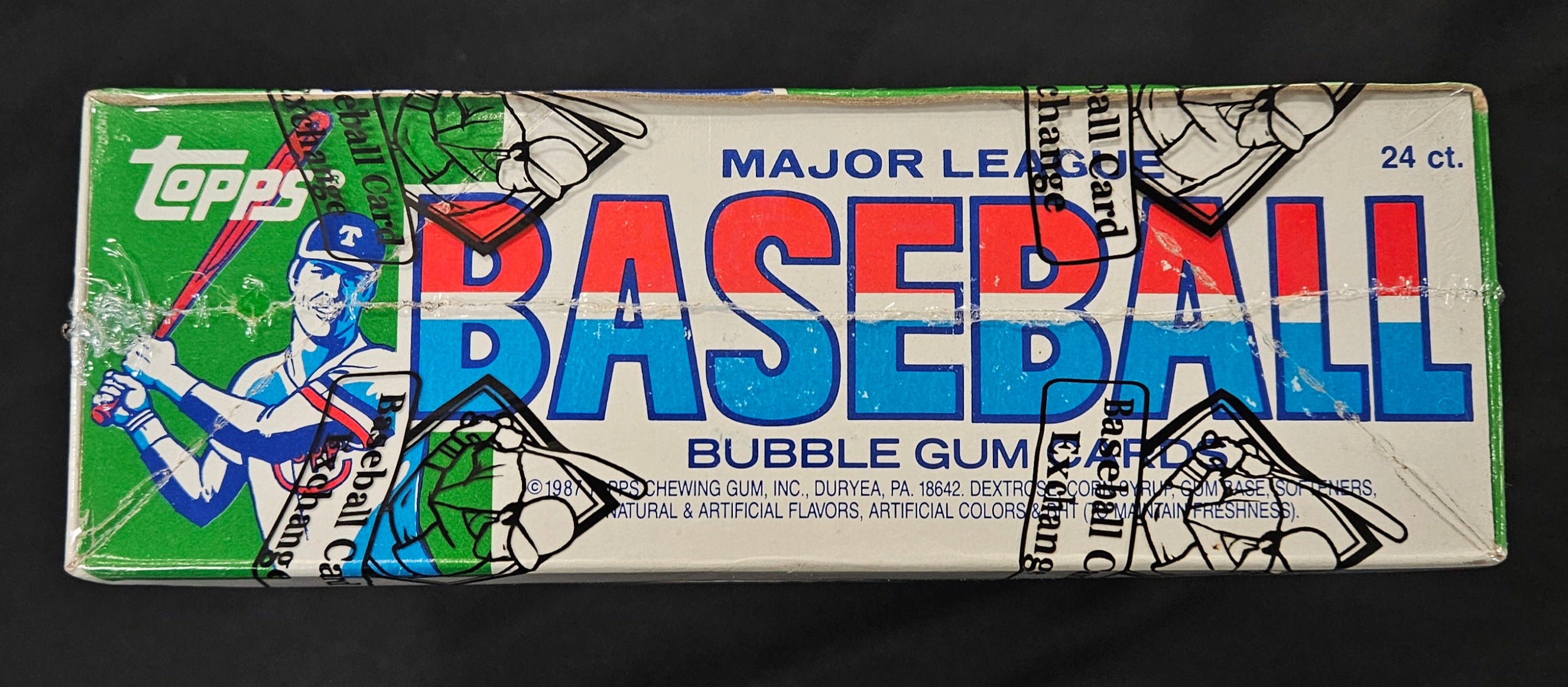 1987 Topps Baseball Cello Box BBCE Wrapped/Sealed