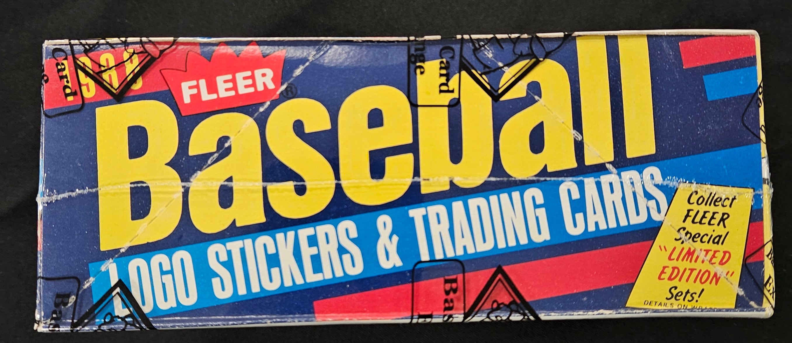 1988 Fleer Baseball Wax Box BBCE Wrapped/Sealed FASC