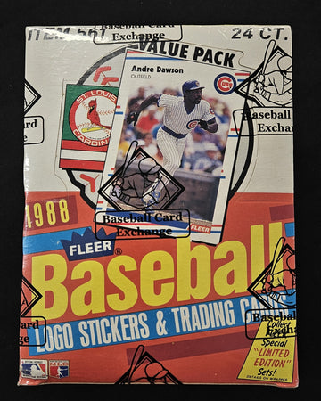 1988 Fleer Baseball Cello Box BBCE Wrapped/Sealed FASC