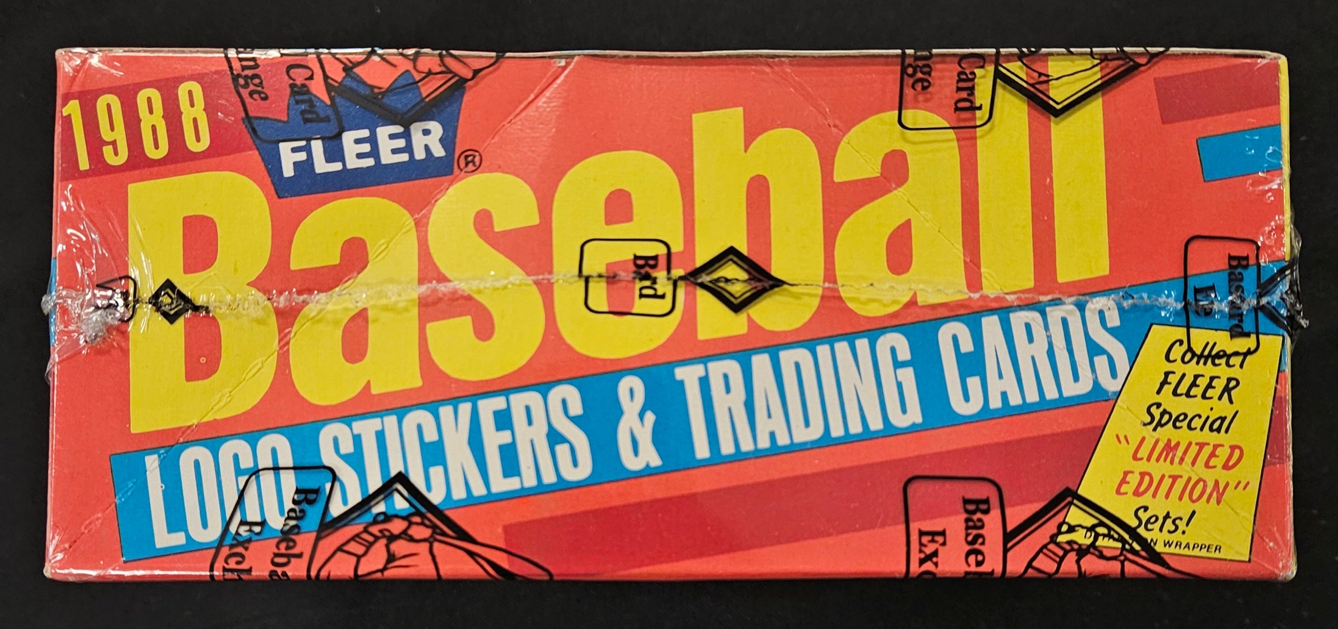 1988 Fleer Baseball Cello Box BBCE Wrapped/Sealed FASC
