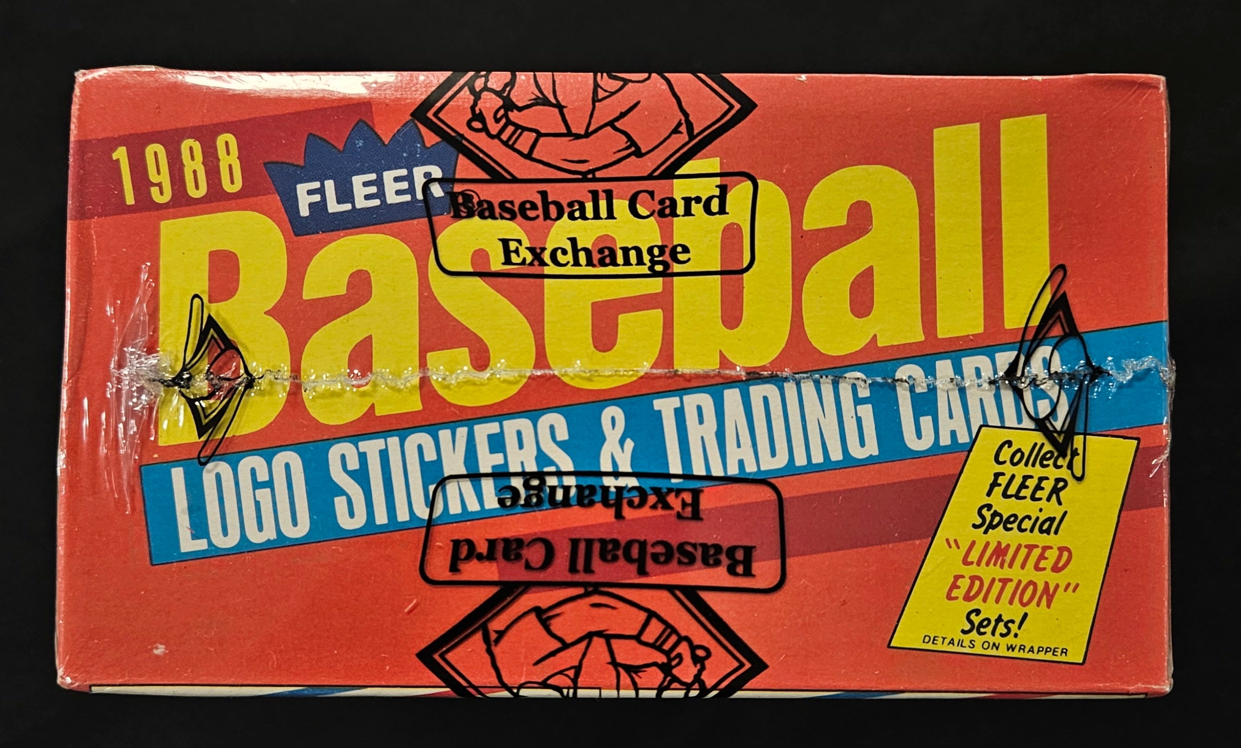 1988 Fleer Baseball Cello Box BBCE Wrapped/Sealed FASC