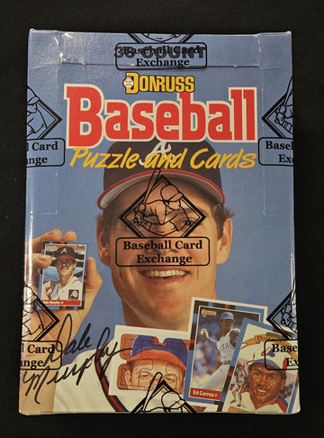 1988 Donruss Baseball Wax Box BBCE Wrapped/Sealed FASC