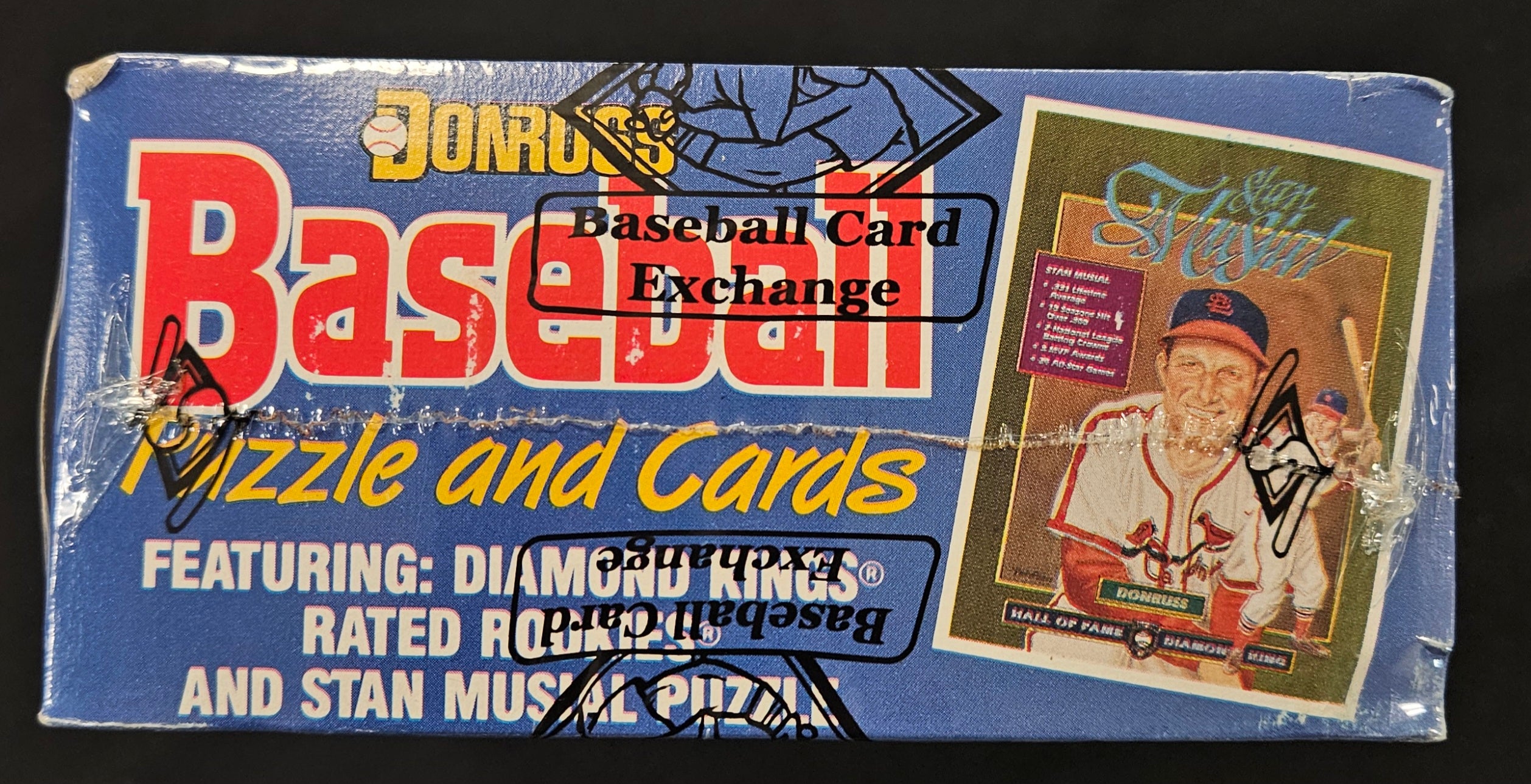 1988 Donruss Baseball Wax Box BBCE Wrapped/Sealed FASC