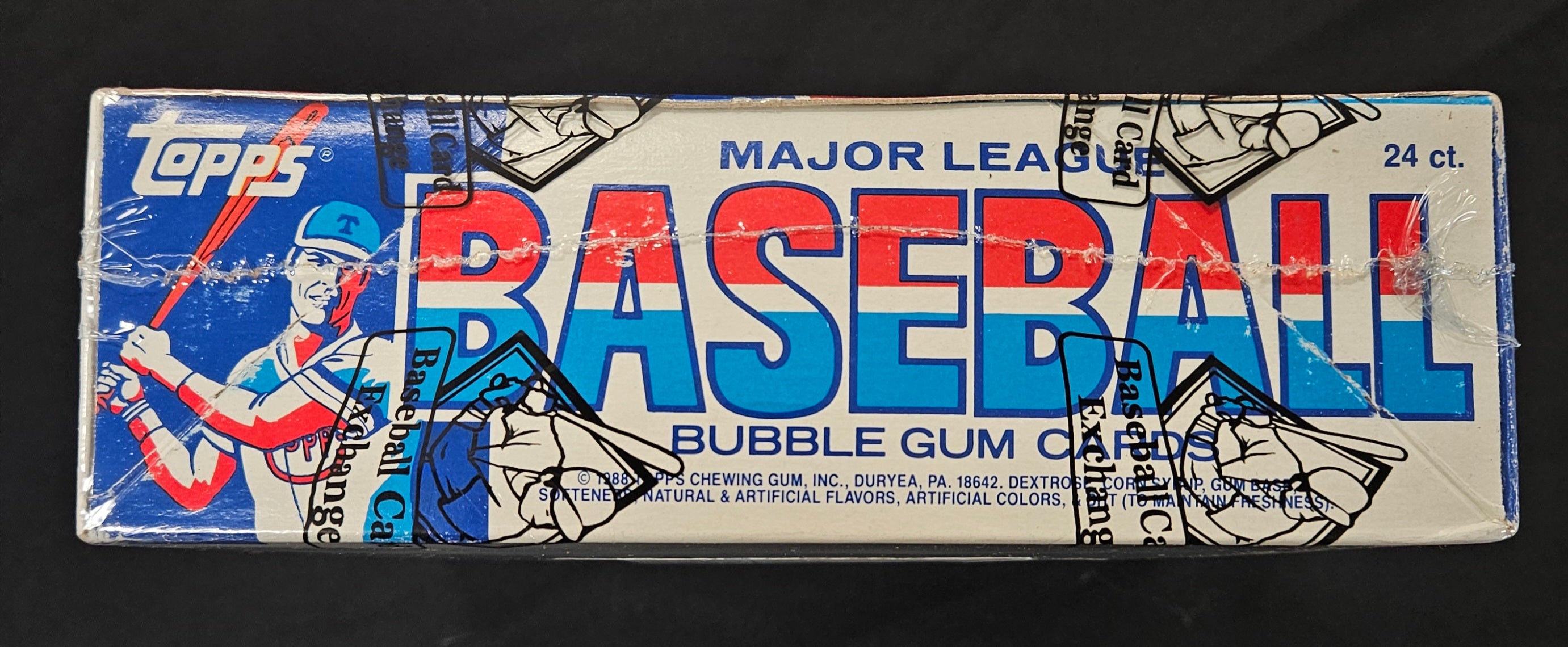 1988 Topps Baseball Cello Box BBCE Wrapped/Sealed