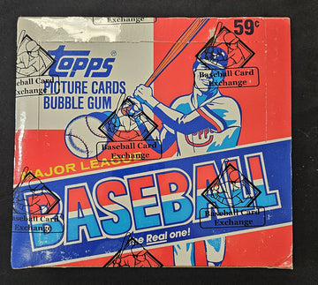 1986 Topps Baseball Cello Box BBCE Wrapped/Sealed