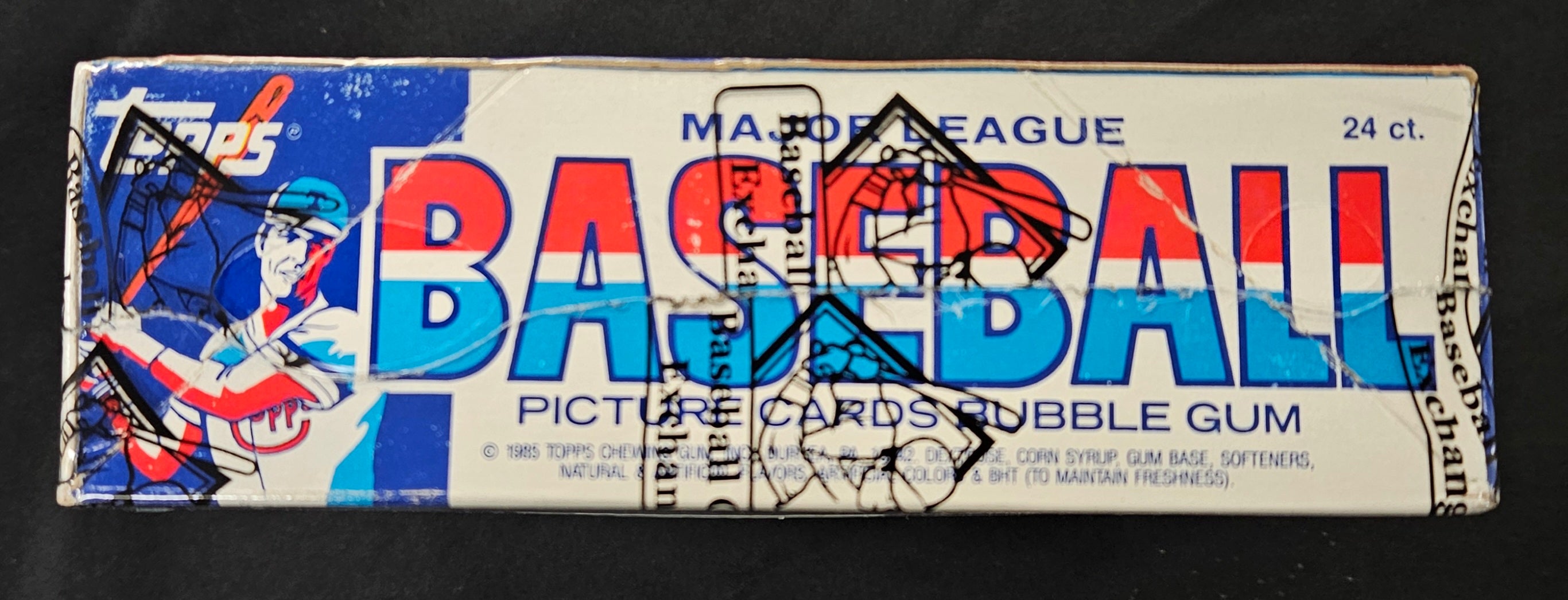 1986 Topps Baseball Cello Box BBCE Wrapped/Sealed