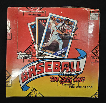 1988 Topps Baseball Jumbo Cello Box BBCE Wrapped/Sealed