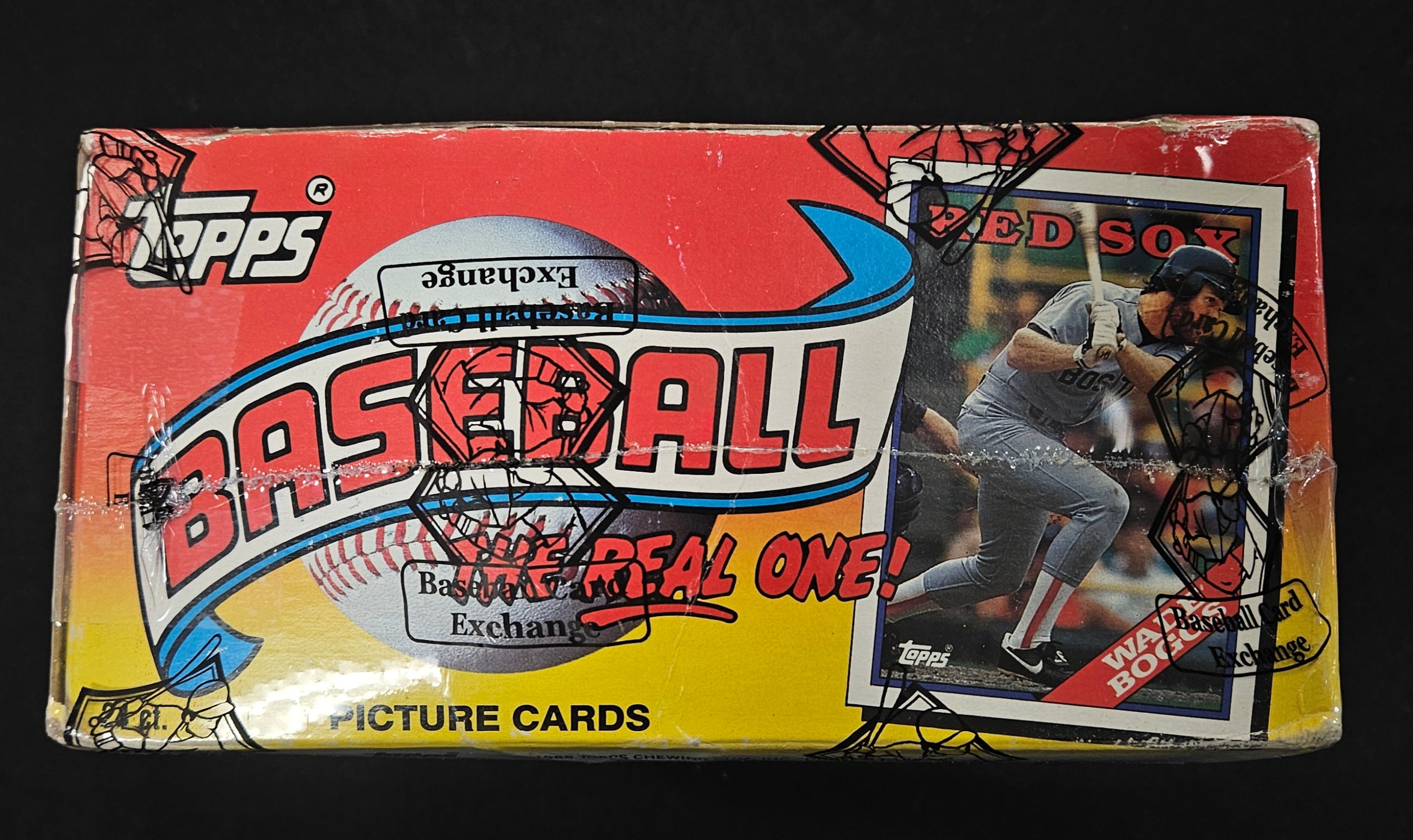1988 Topps Baseball Jumbo Cello Box BBCE Wrapped/Sealed