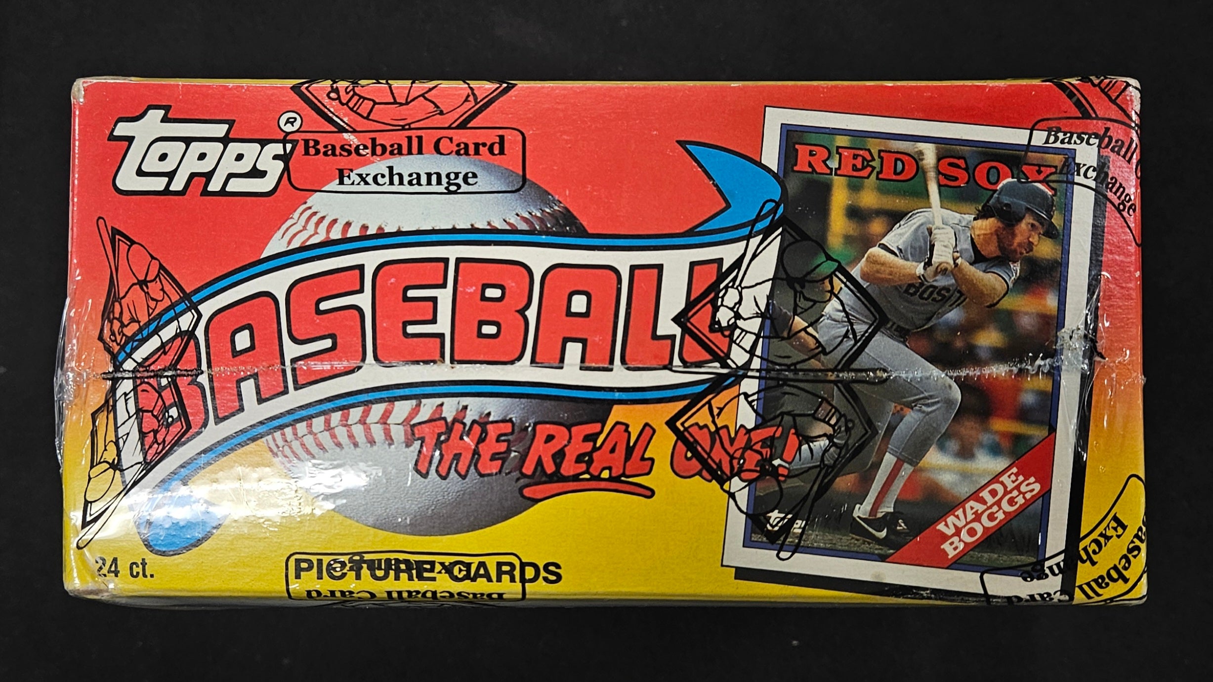 1988 Topps Baseball Jumbo Cello Box BBCE Wrapped/Sealed