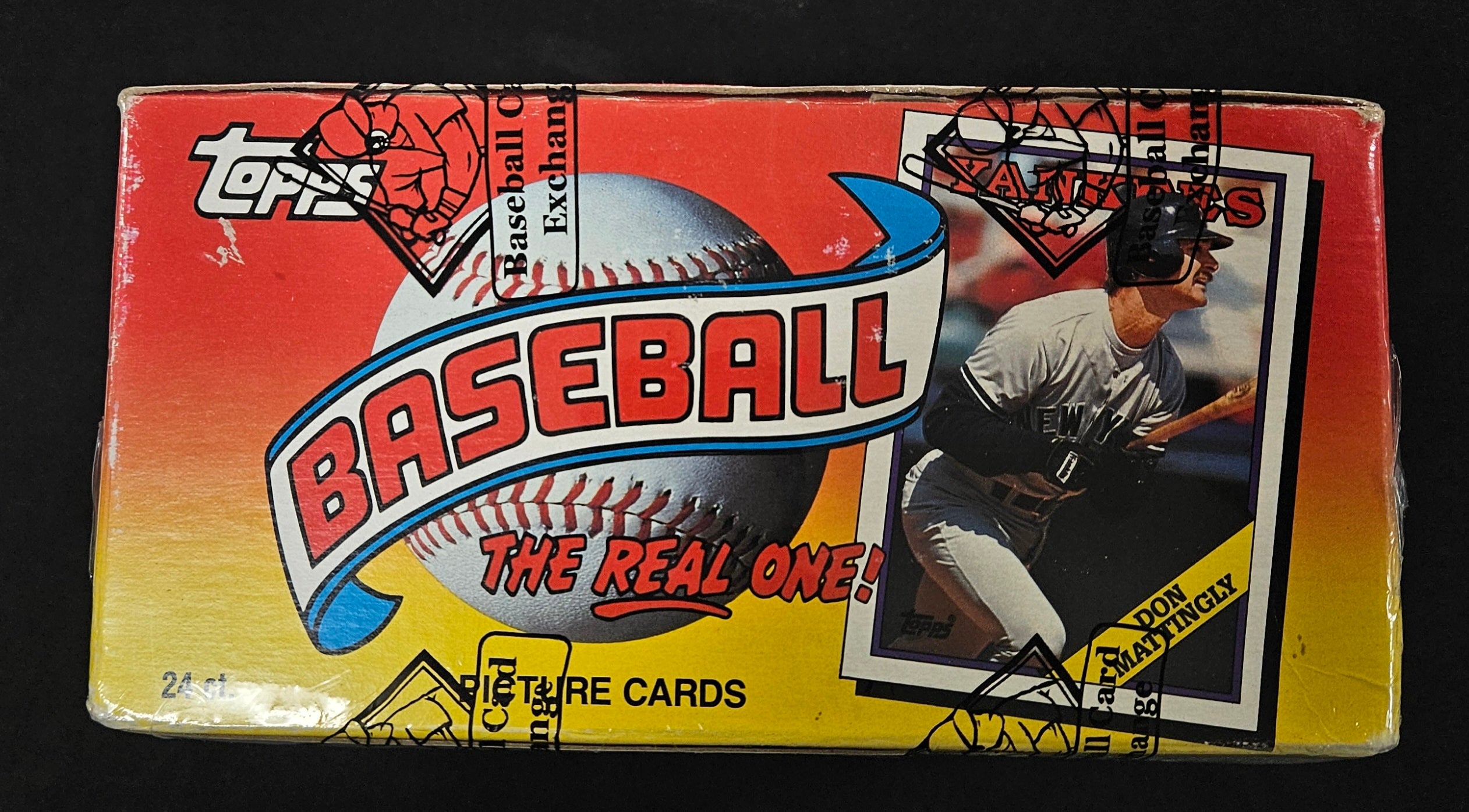 1988 Topps Baseball Jumbo Cello Box BBCE Wrapped/Sealed