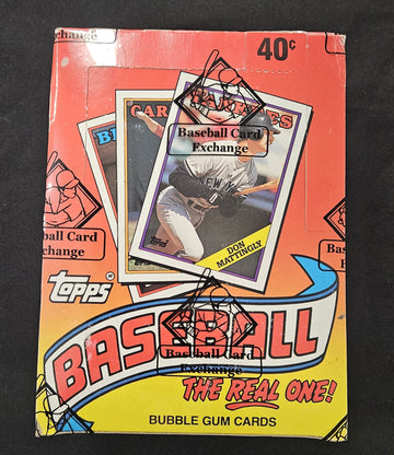1988 Topps Baseball Wax Box BBCE Wrapped/Sealed