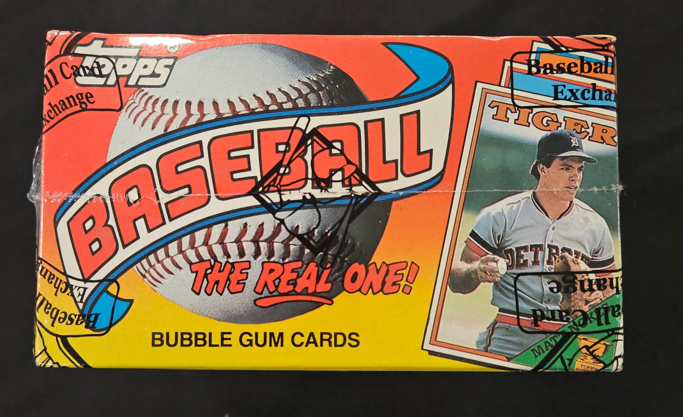 1988 Topps Baseball Wax Box BBCE Wrapped/Sealed FASC