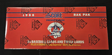 1988 Score Baseball Rack Box BBCE Wrapped/Sealed