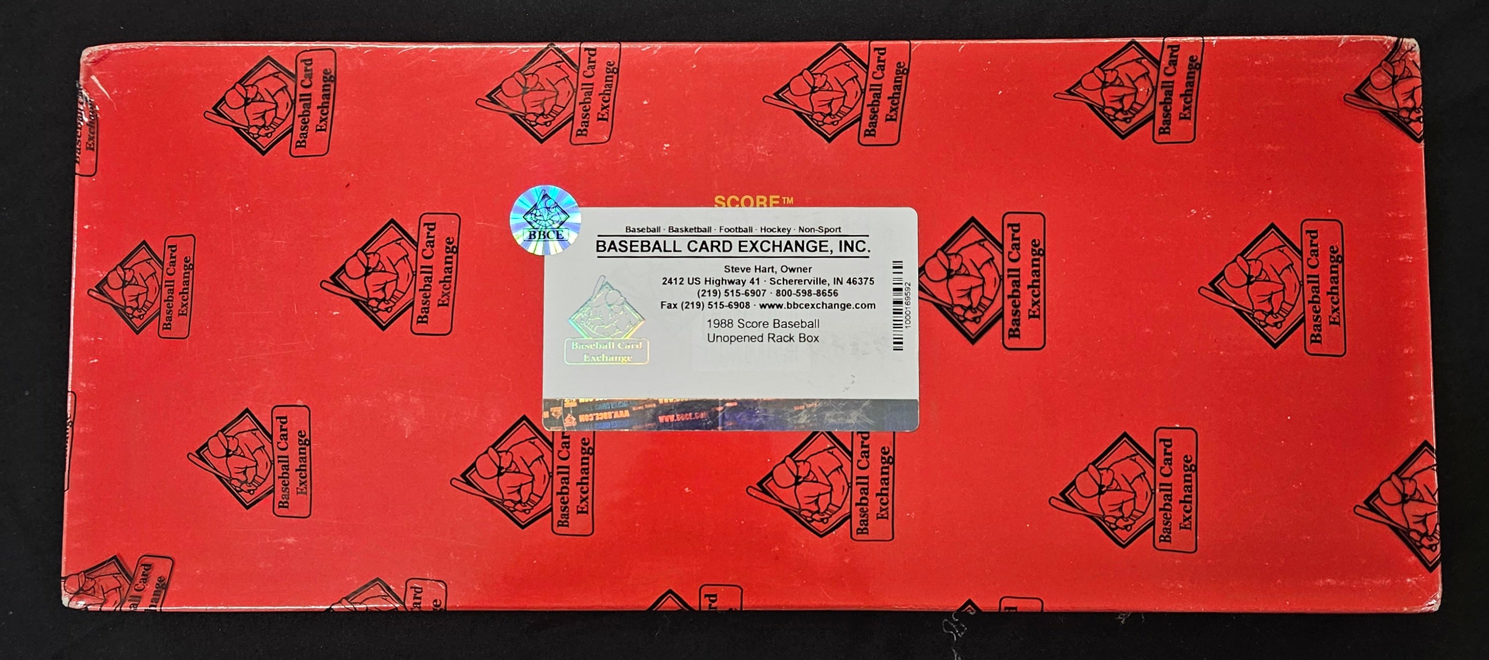 1988 Score Baseball Rack Box BBCE Wrapped/Sealed