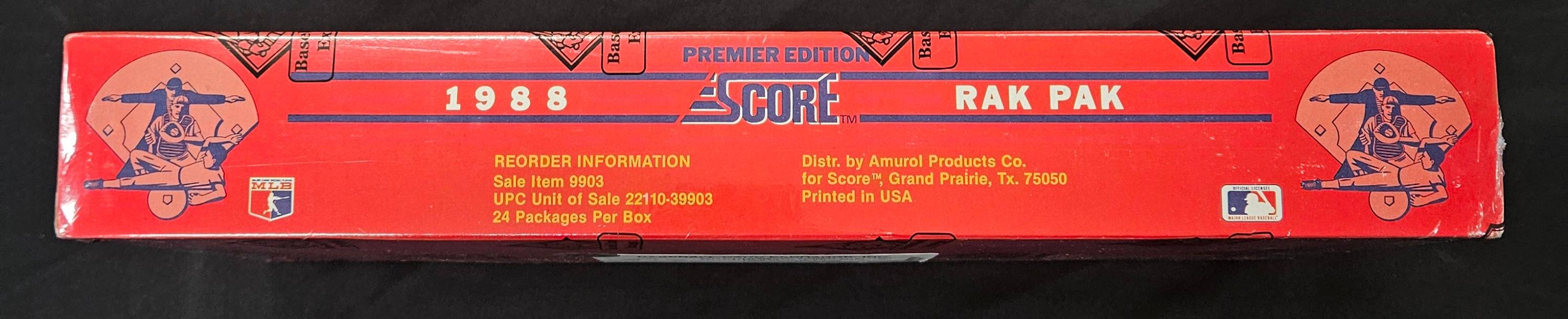 1988 Score Baseball Rack Box BBCE Wrapped/Sealed