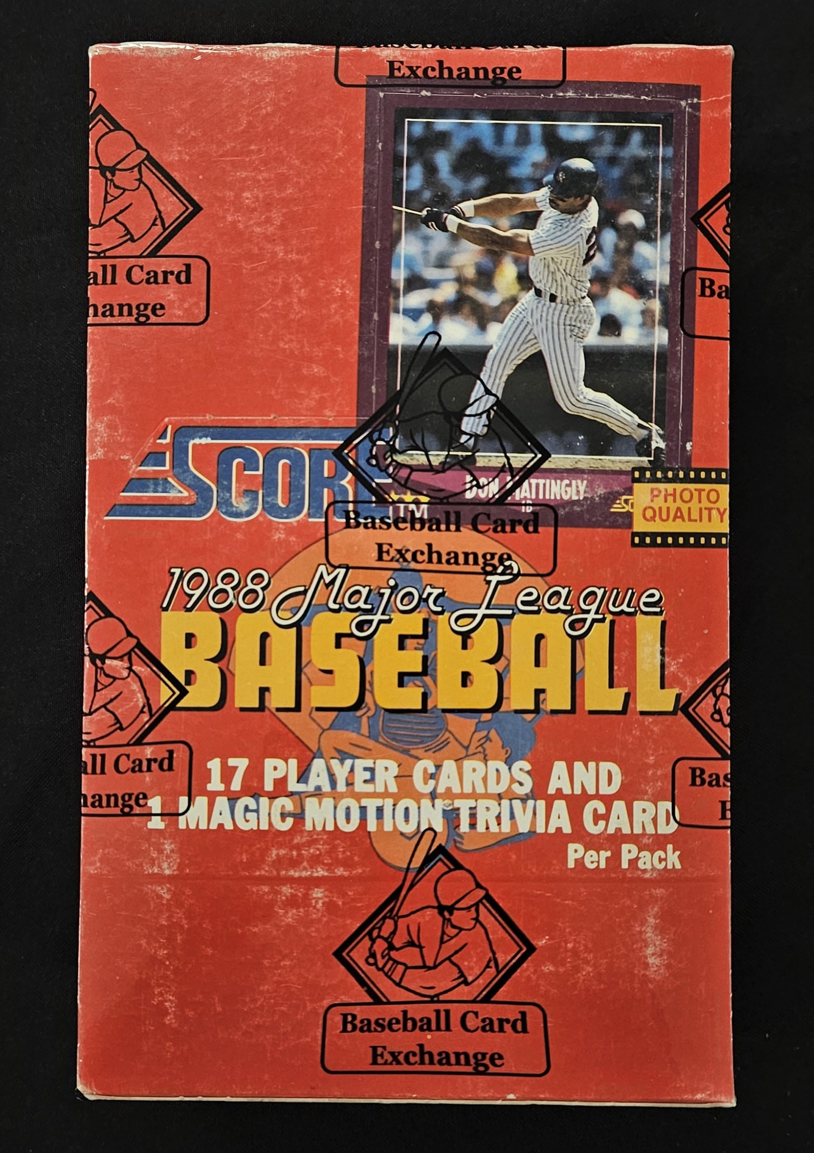 1988 Score Baseball Box BBCE Wrapped/Sealed