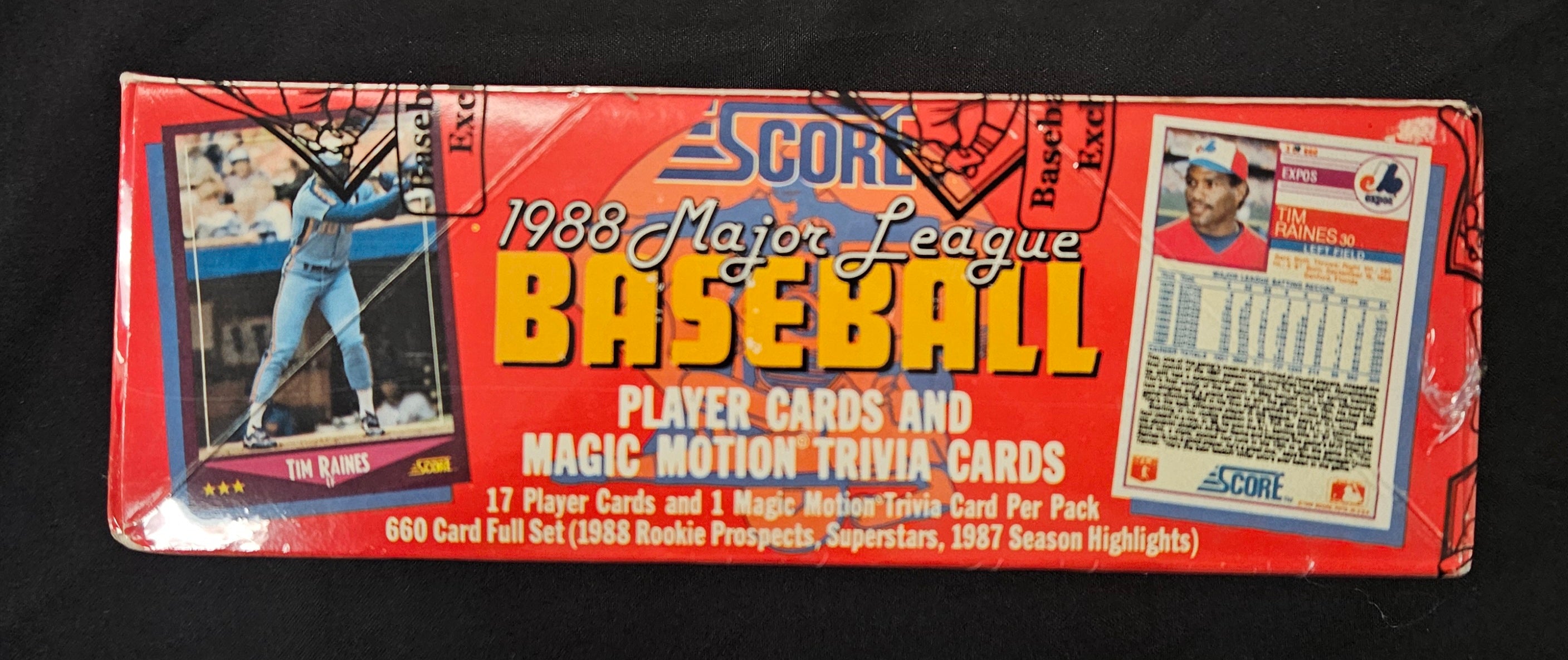 1988 Score Baseball Box BBCE Wrapped/Sealed