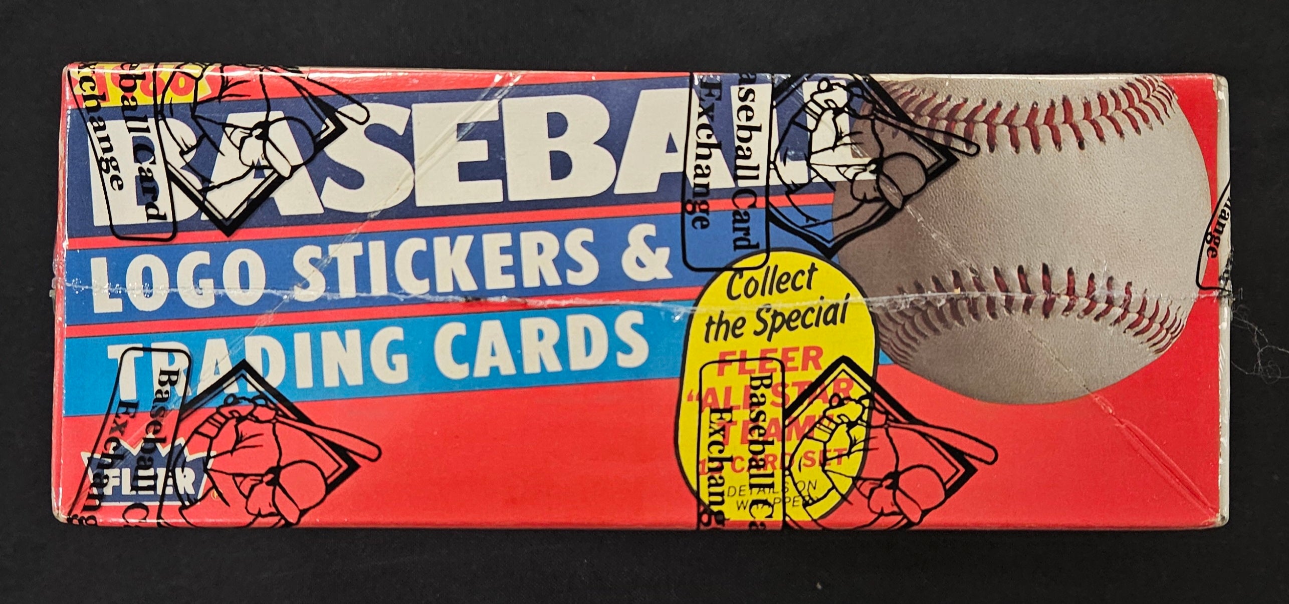 1986 Fleer Baseball Wax Box BBCE Wrapped/Sealed FASC