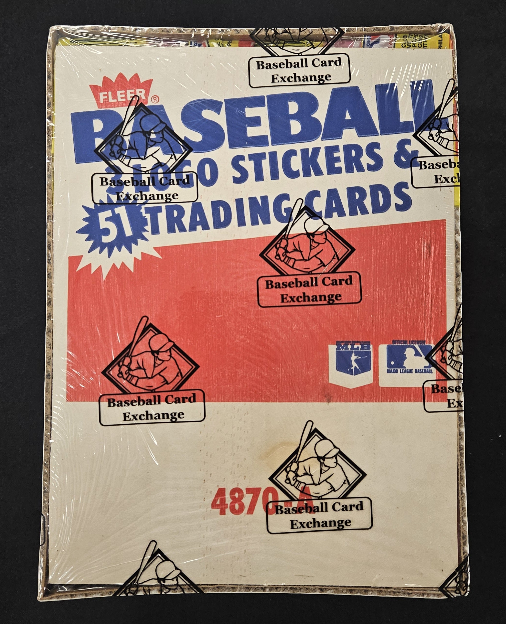 1987 Fleer Baseball Rack Box BBCE Wrapped/Sealed FASC