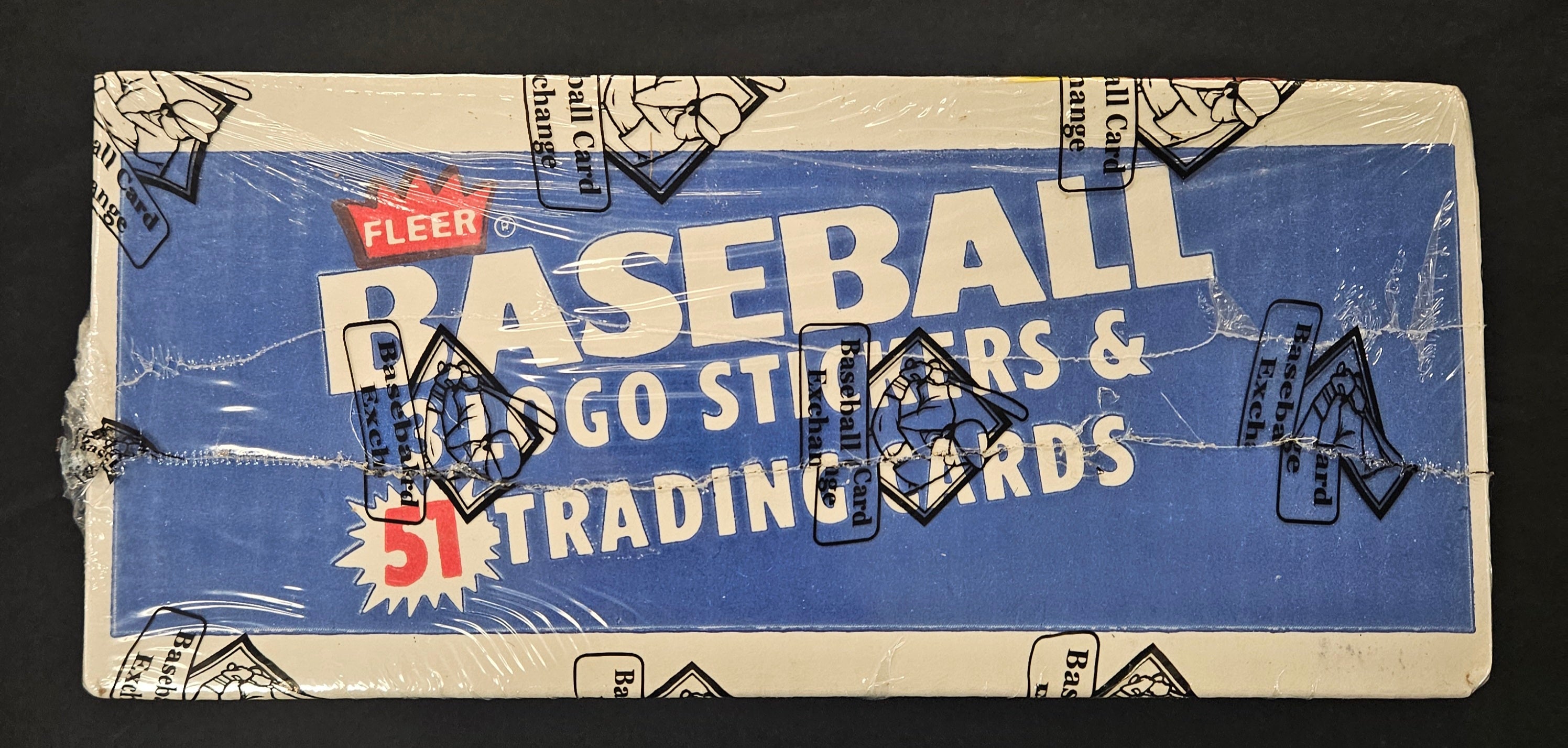 1987 Fleer Baseball Rack Box BBCE Wrapped/Sealed FASC
