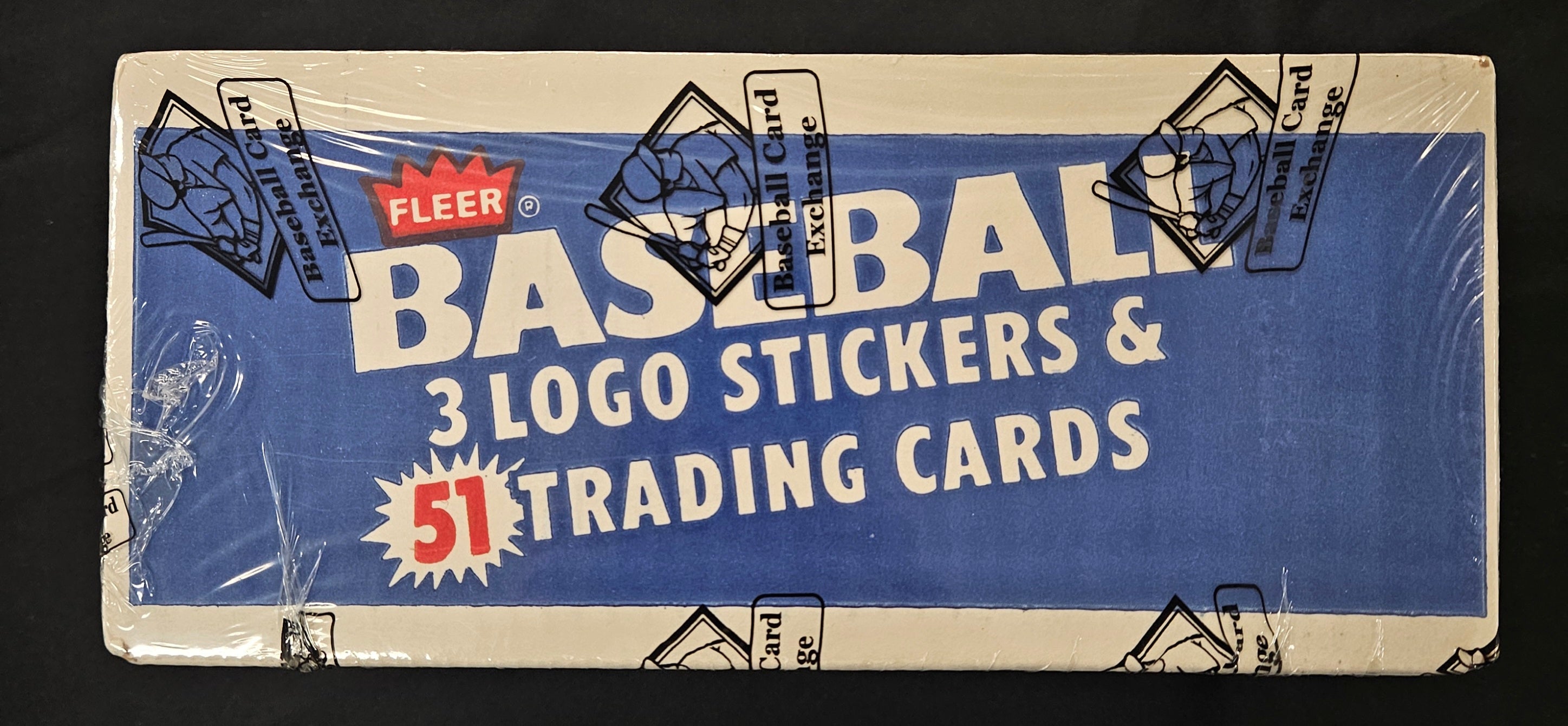 1987 Fleer Baseball Rack Box BBCE Wrapped/Sealed FASC