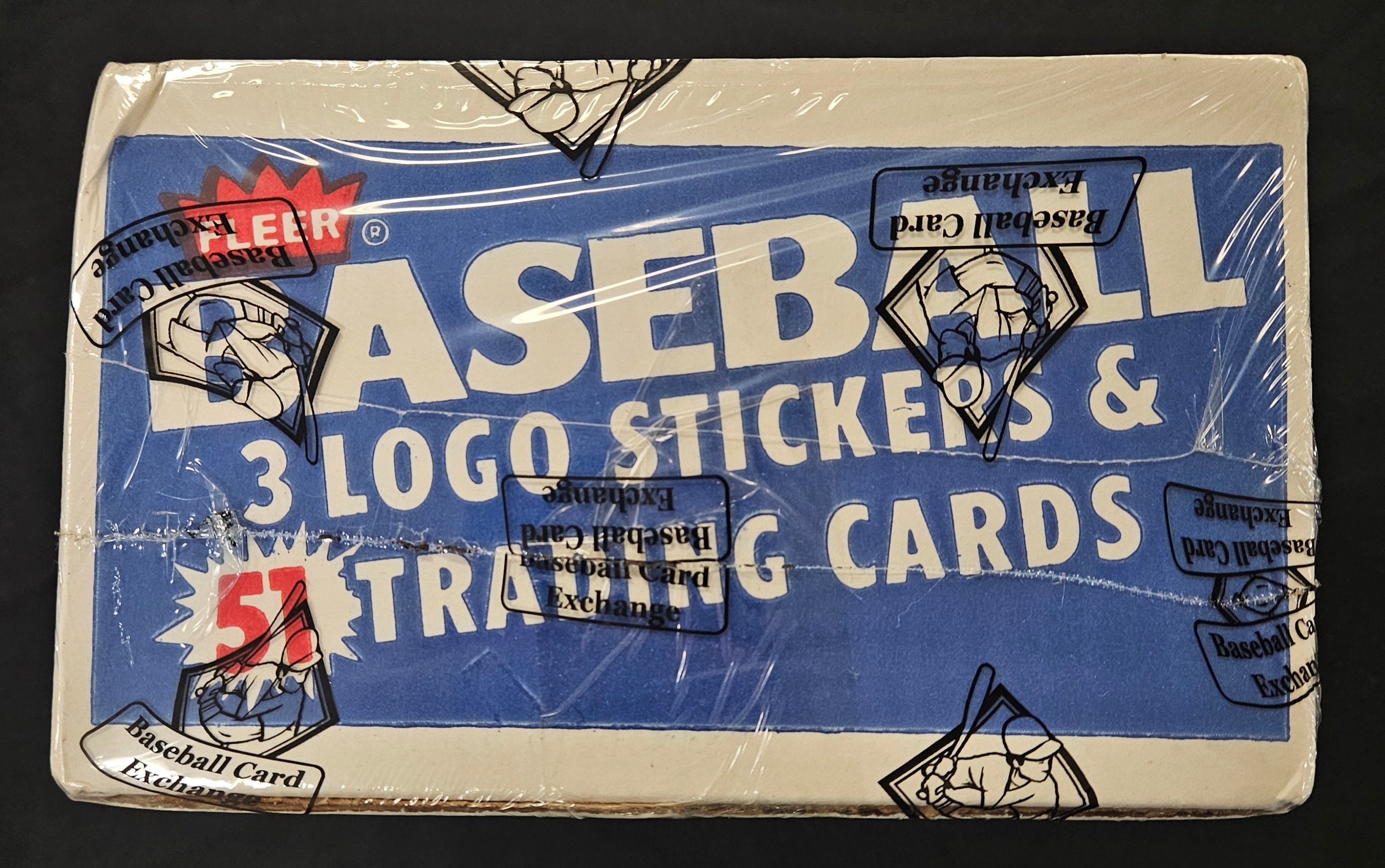 1987 Fleer Baseball Rack Box BBCE Wrapped/Sealed FASC