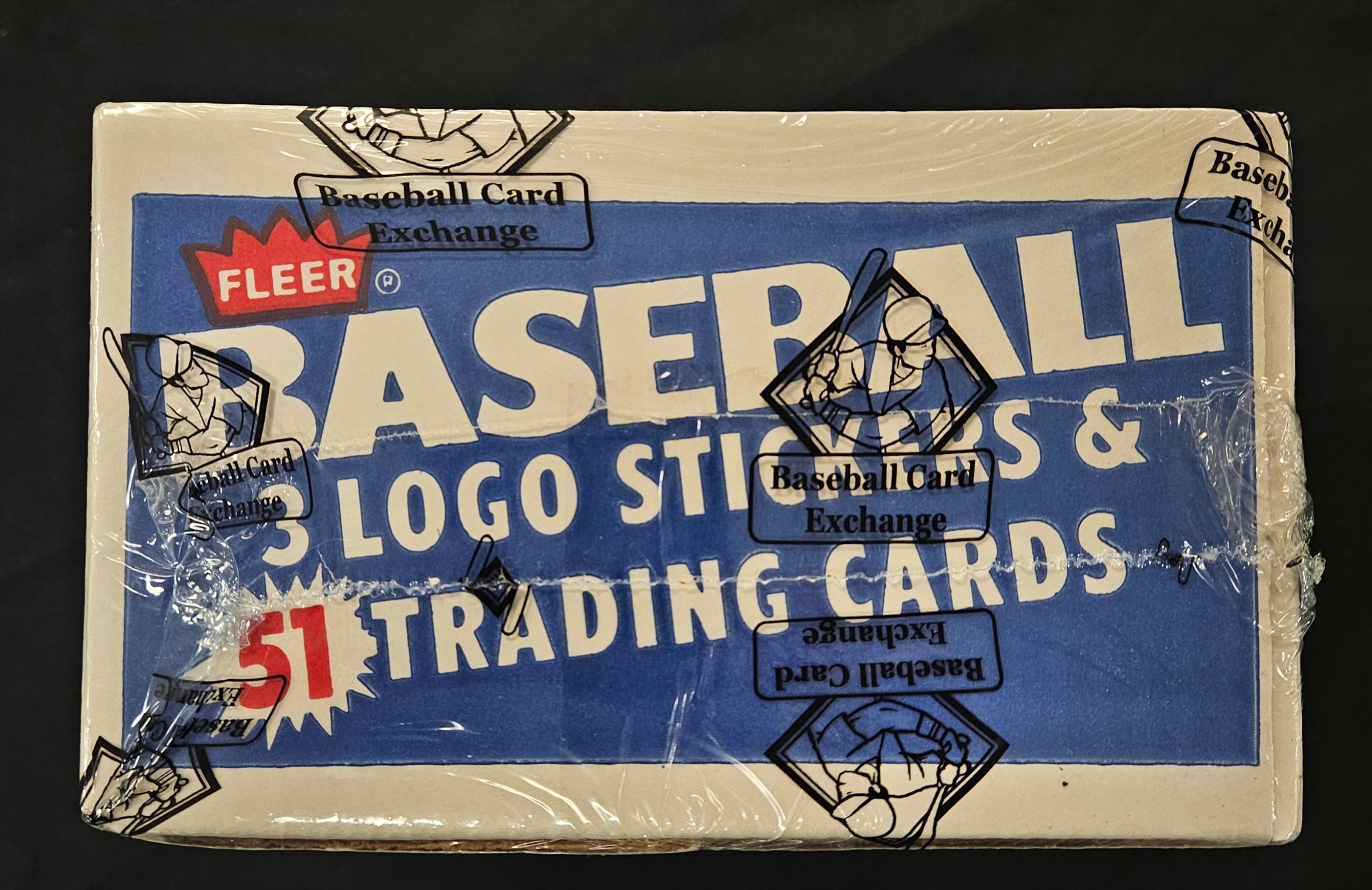 1987 Fleer Baseball Rack Box BBCE Wrapped/Sealed FASC
