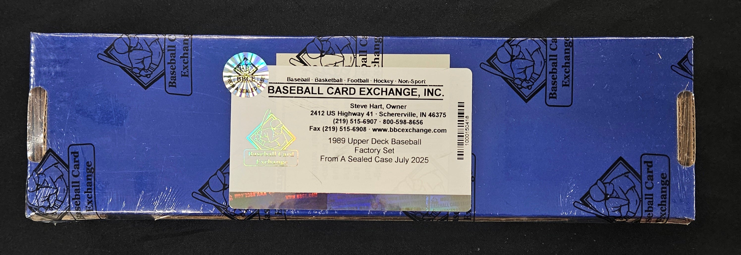 1989 Upper Deck Baseball Factory Set Sealed BBCE Wrapped FASC